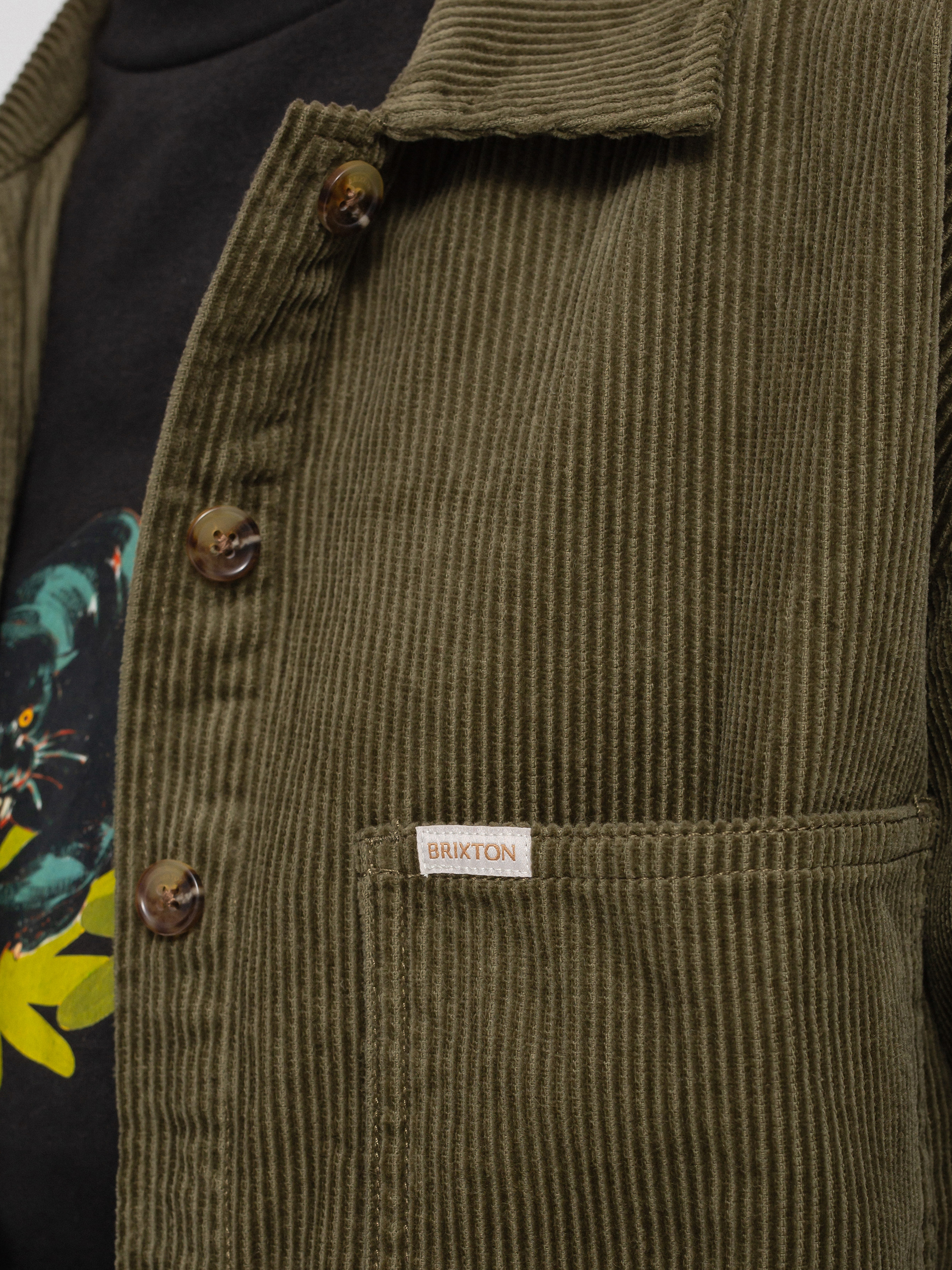 Brixton Bowery Tunic Overshirt Ing Wmn (military olive)