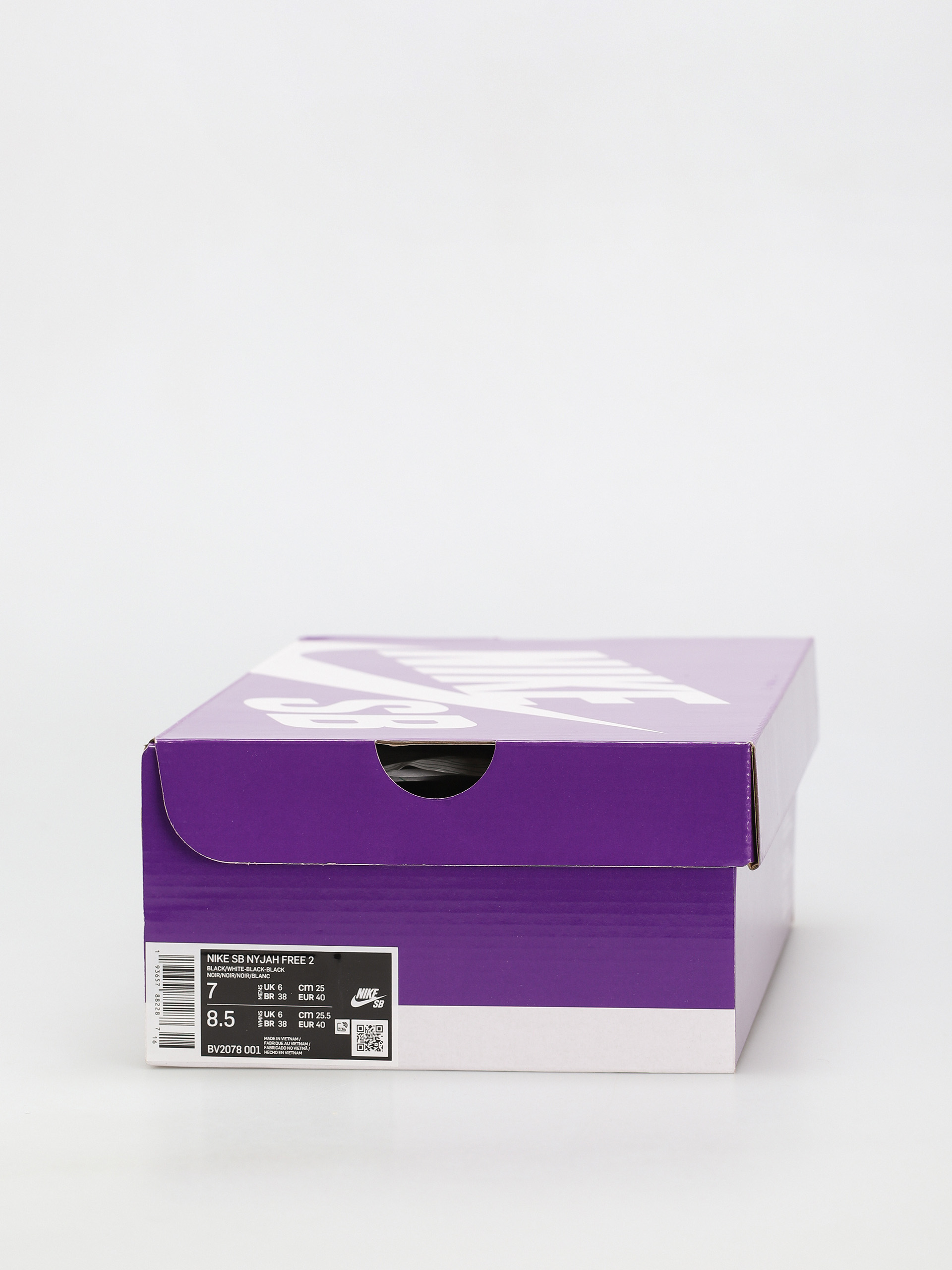 Nike SB Nyjah Free 2 Cipők (black/white black black)