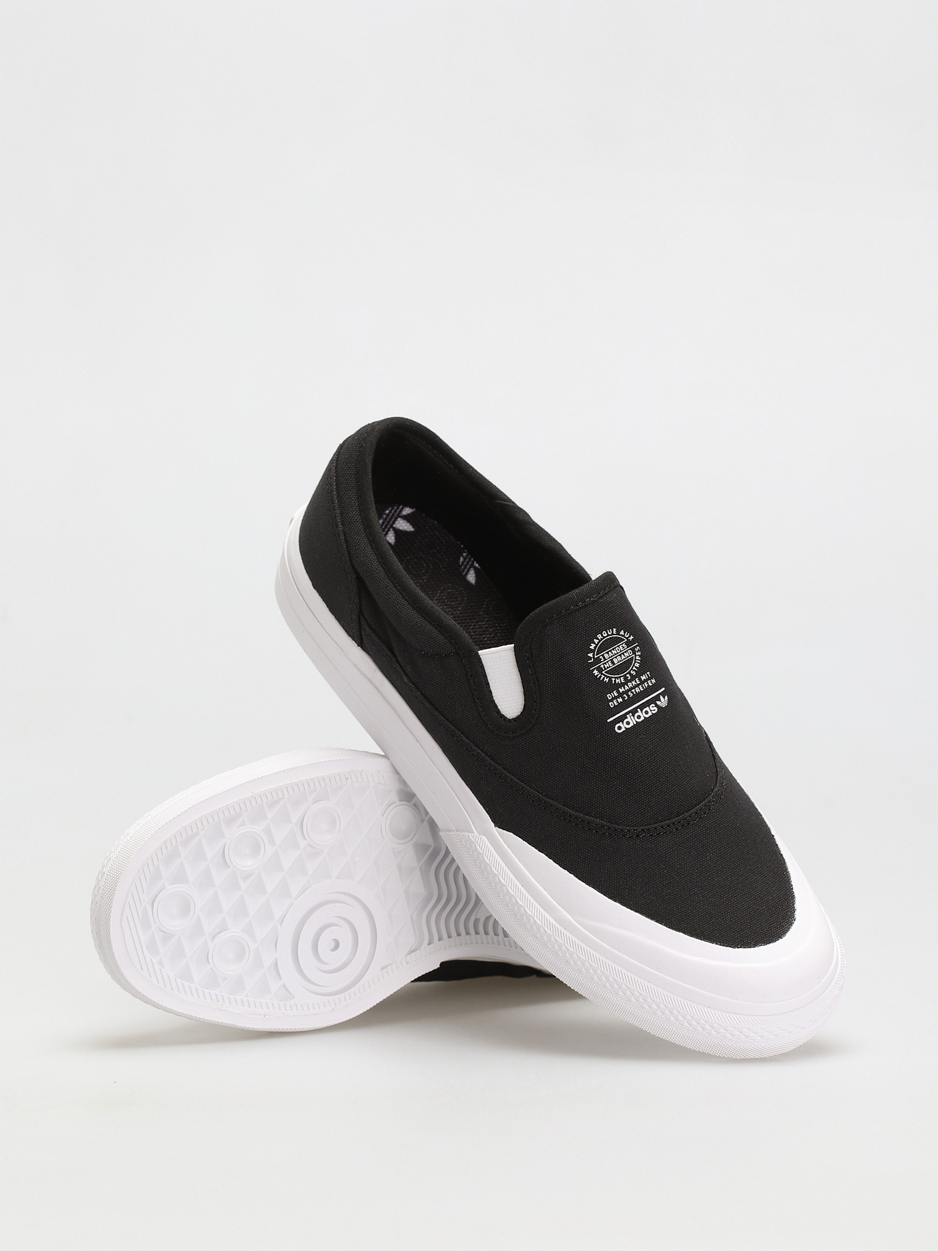 adidas Originals Nizza Rf Slip Cipők (cblack/cblack/ftwwht)
