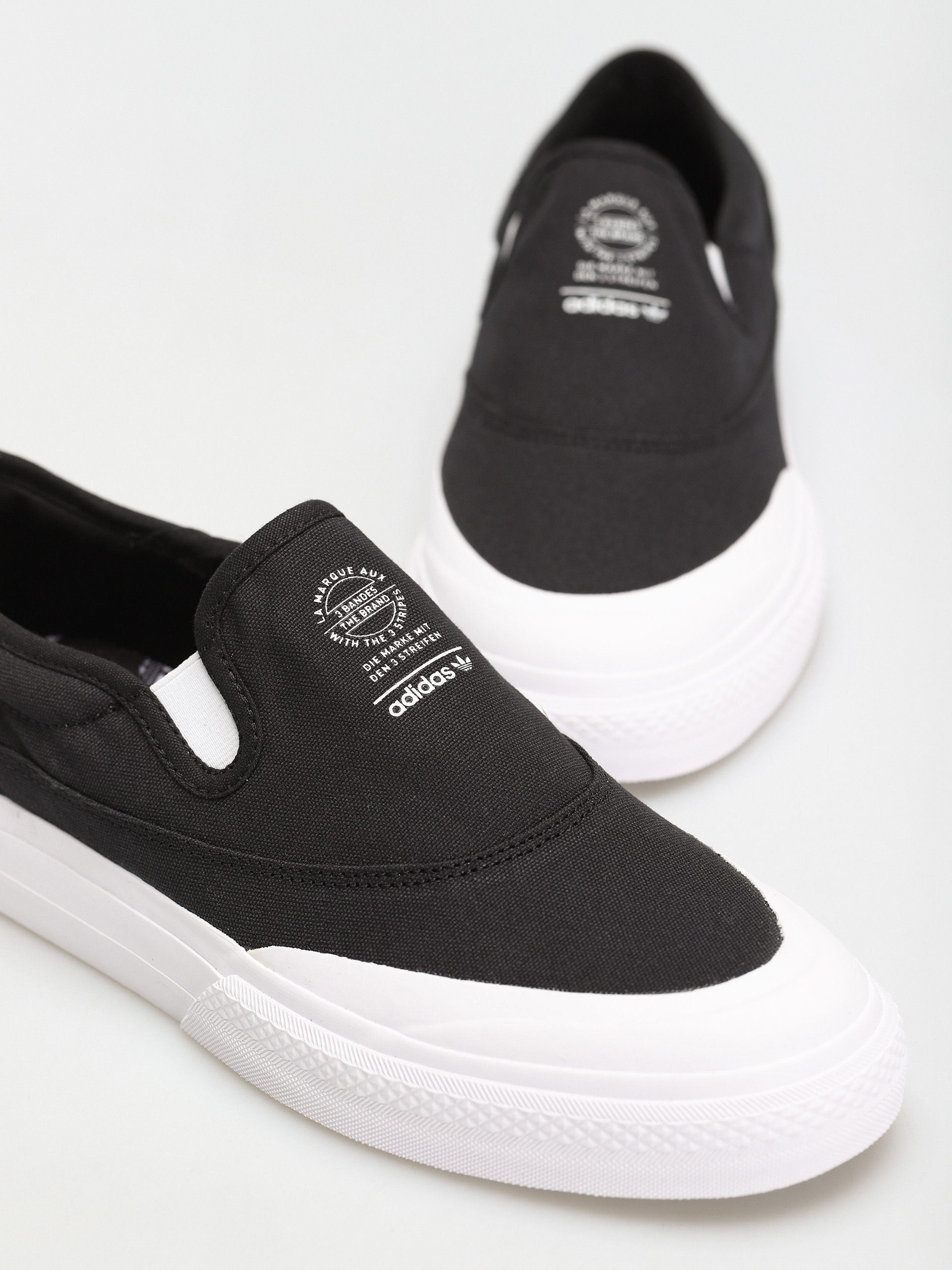 adidas Originals Nizza Rf Slip Cipők (cblack/cblack/ftwwht)