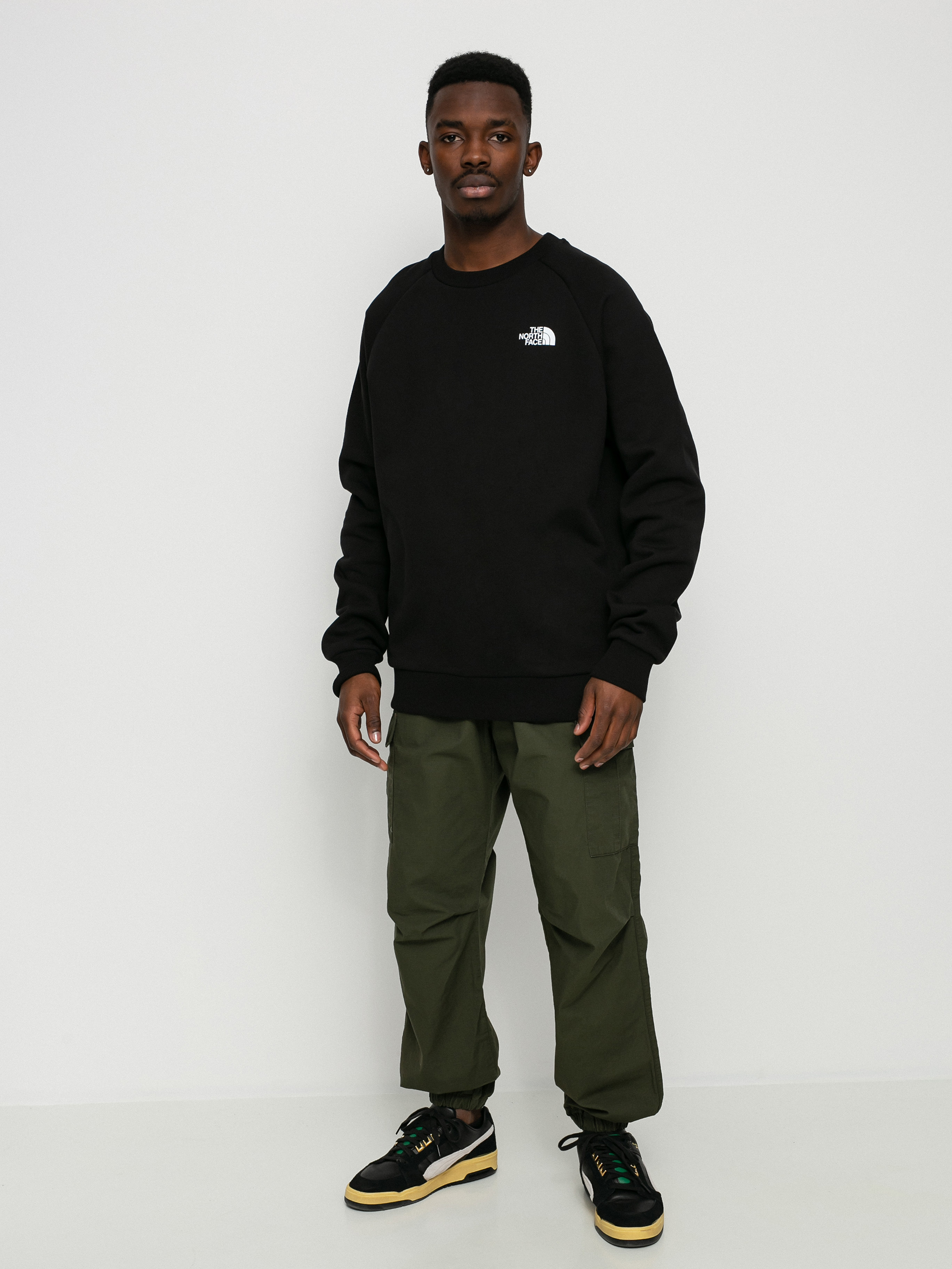 The North Face Raglan Redbox Pulóver (tnf black)