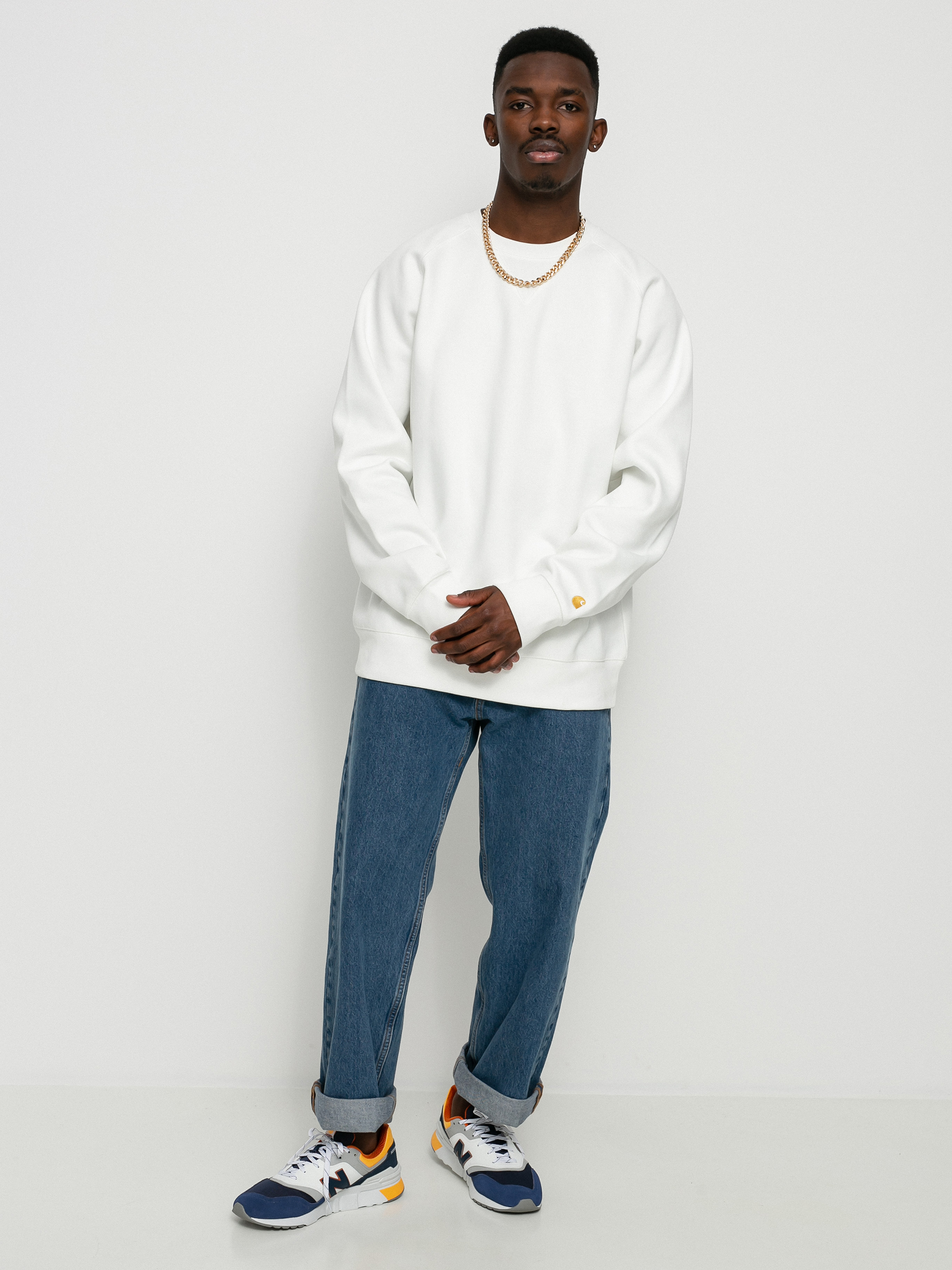 Carhartt WIP Chase Pulóver (wax/gold)