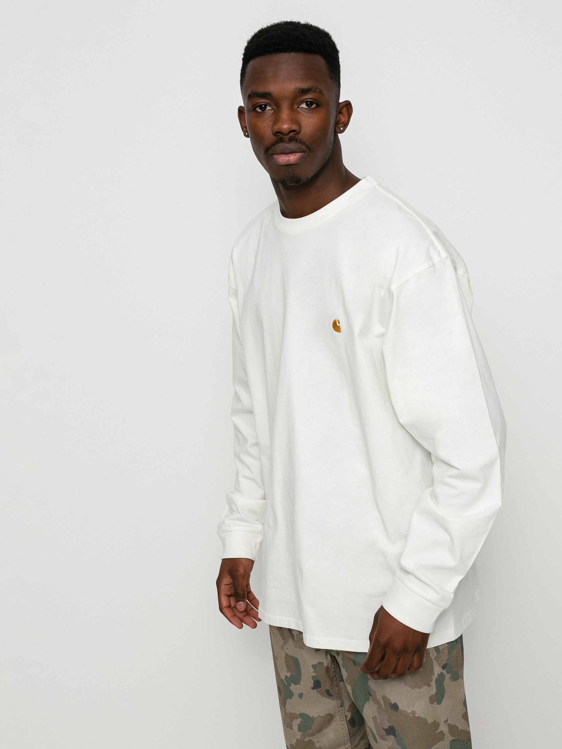 Carhartt WIP Chase Hosszú ujjú felső (wax/gold)