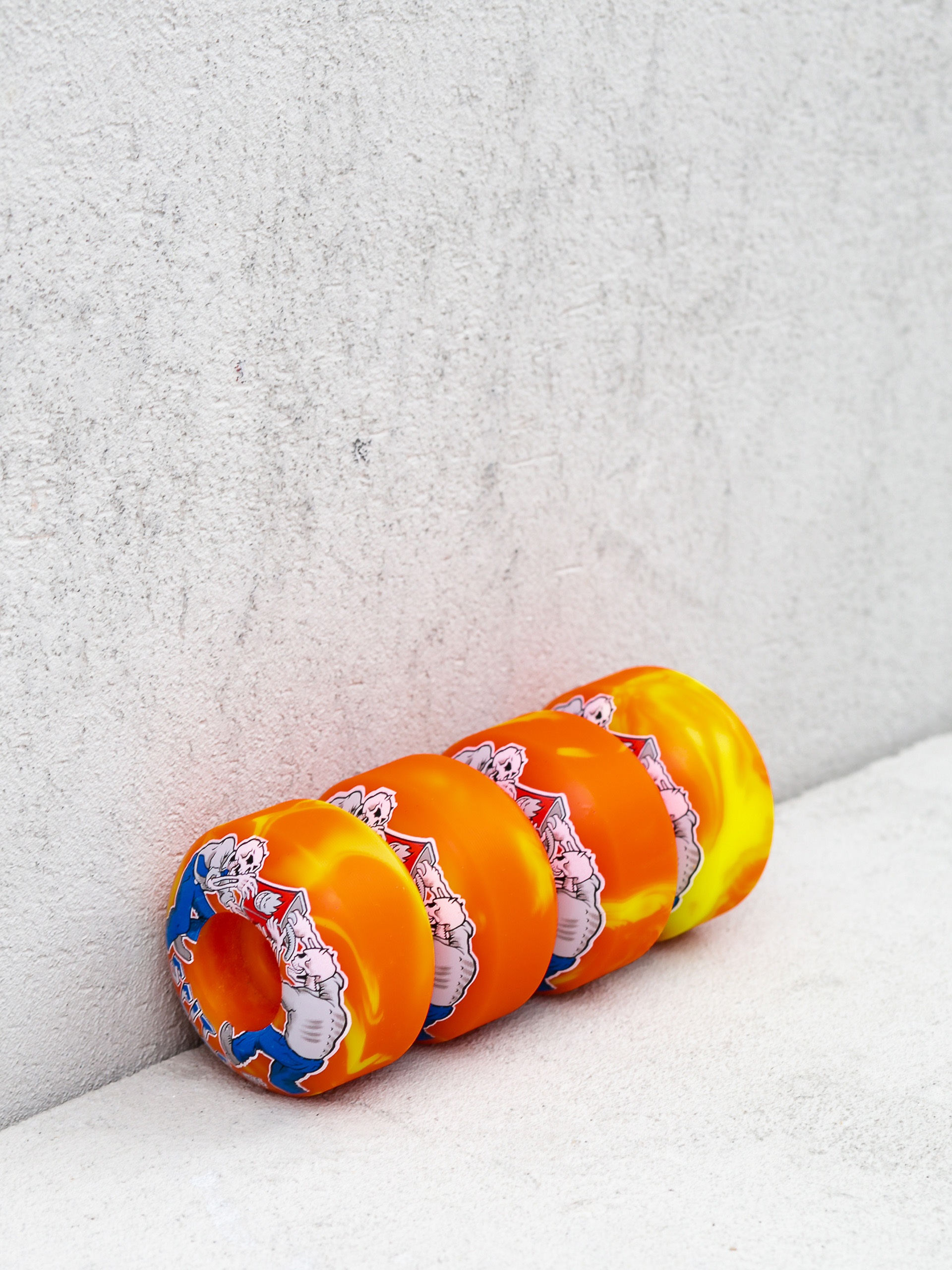 Spitfire Fire Fight Gördeszka kerék (yellow/orange)