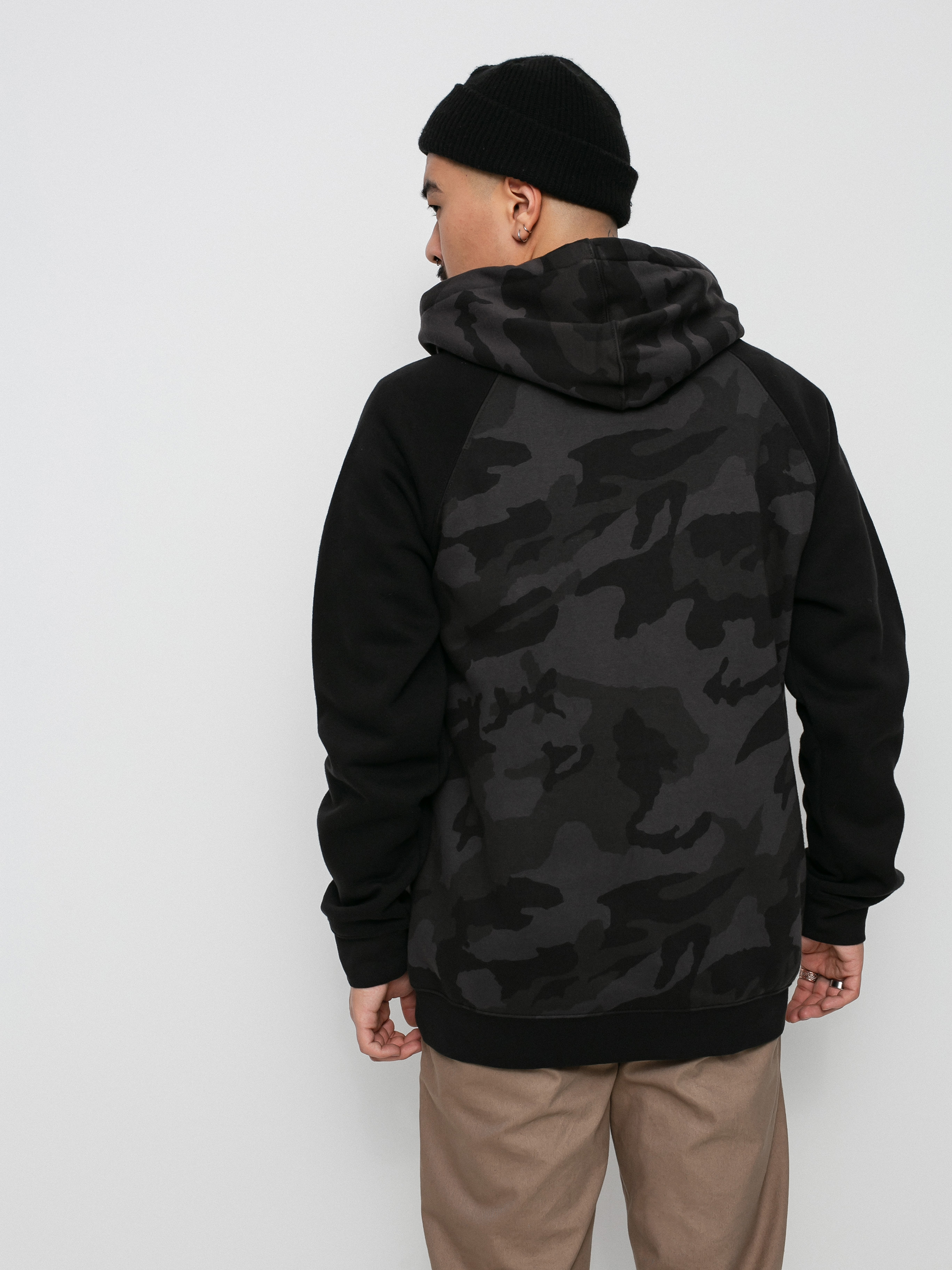 Fox Badger ZHD Kapucnis pulóver (blk cam)