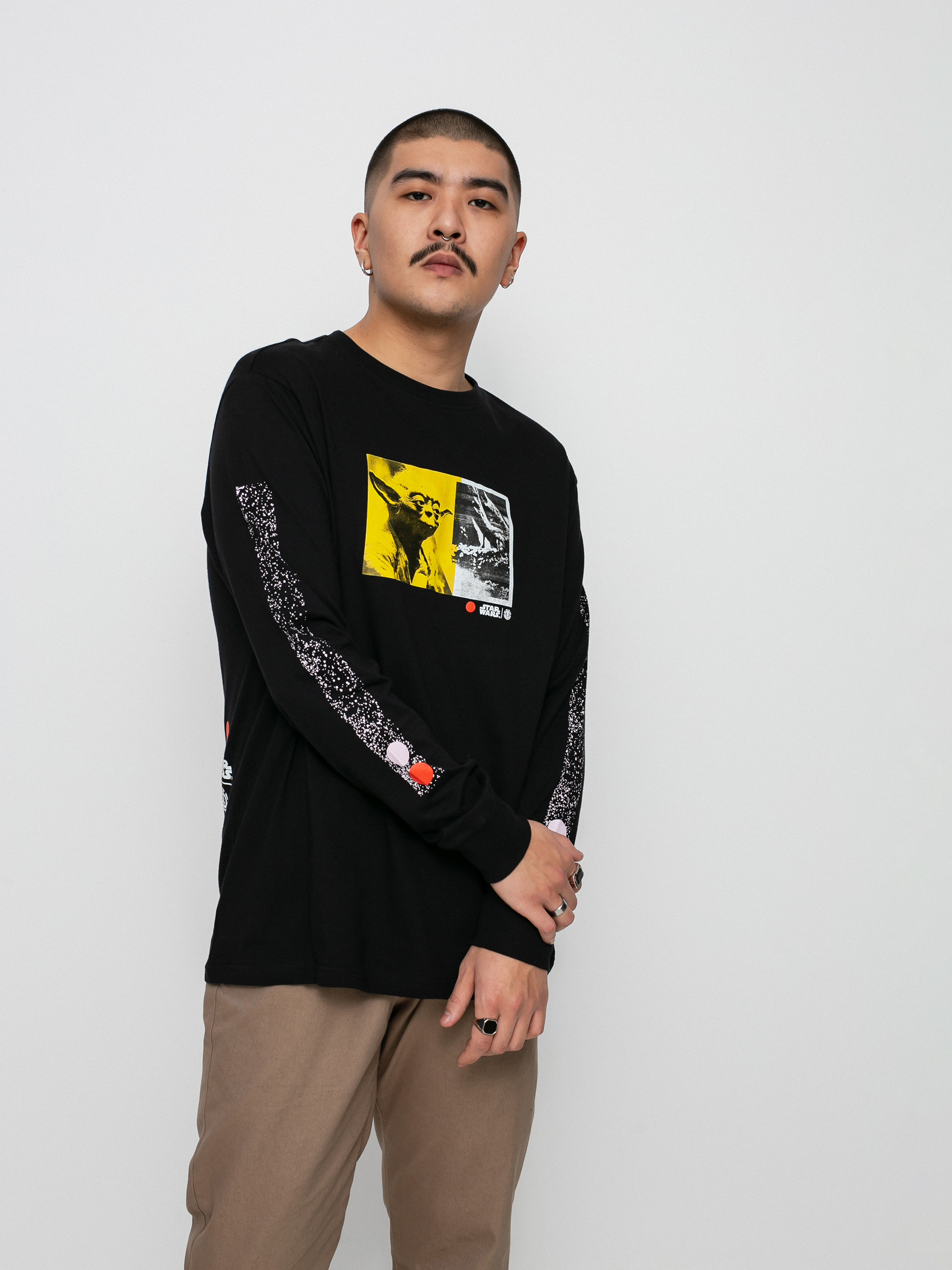 Element X Star Wars Yo Hosszú ujjú felső (flint black)
