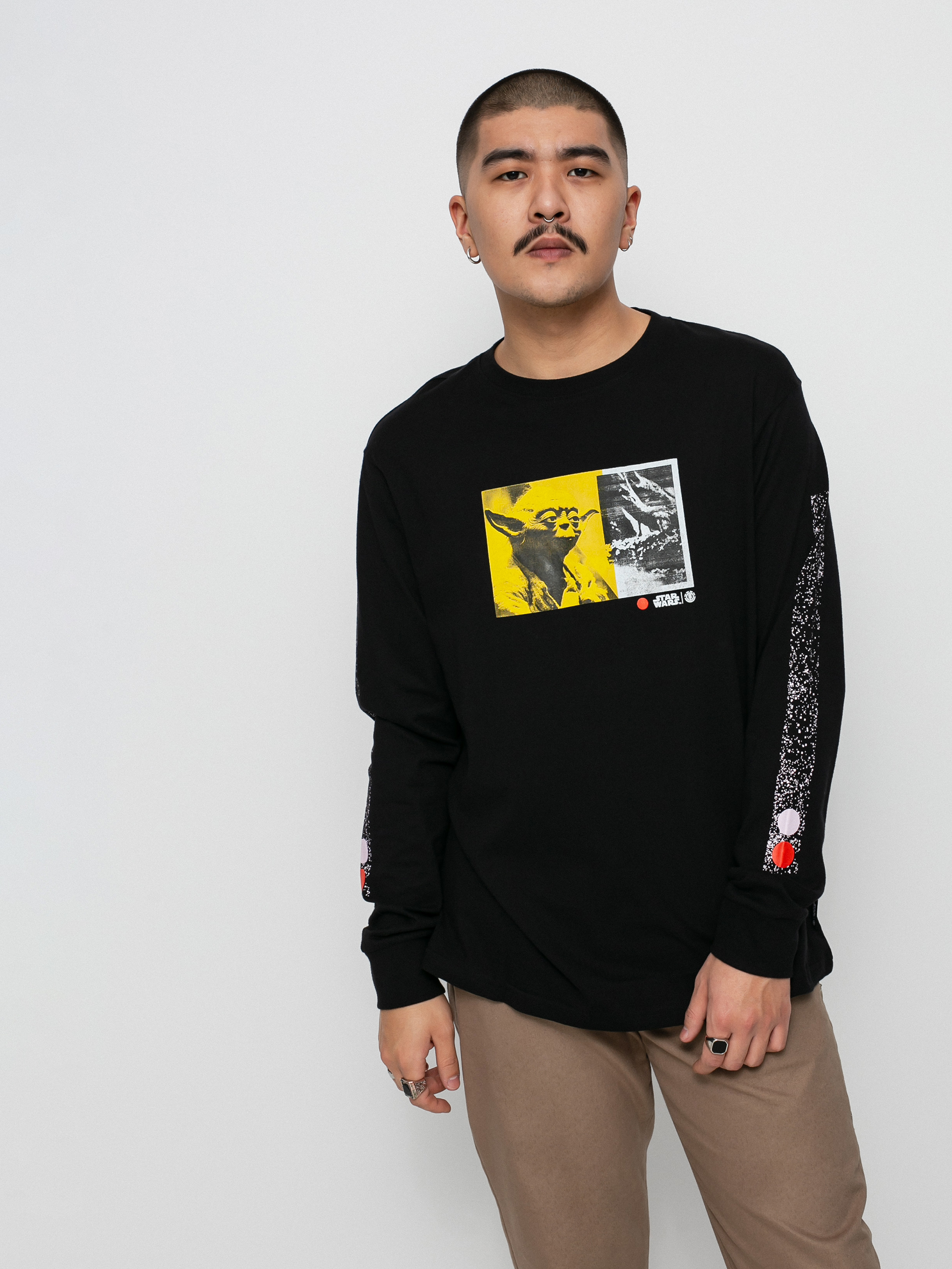 Element X Star Wars Yo Hosszú ujjú felső (flint black)