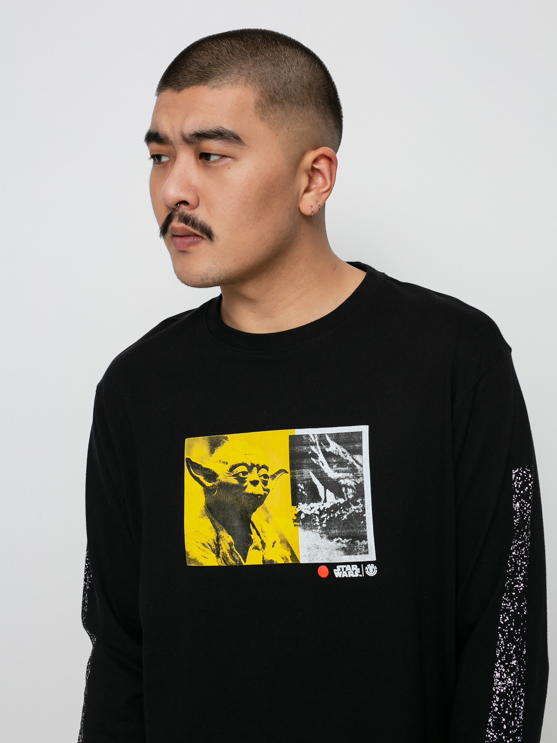 Element X Star Wars Yo Hosszú ujjú felső (flint black)