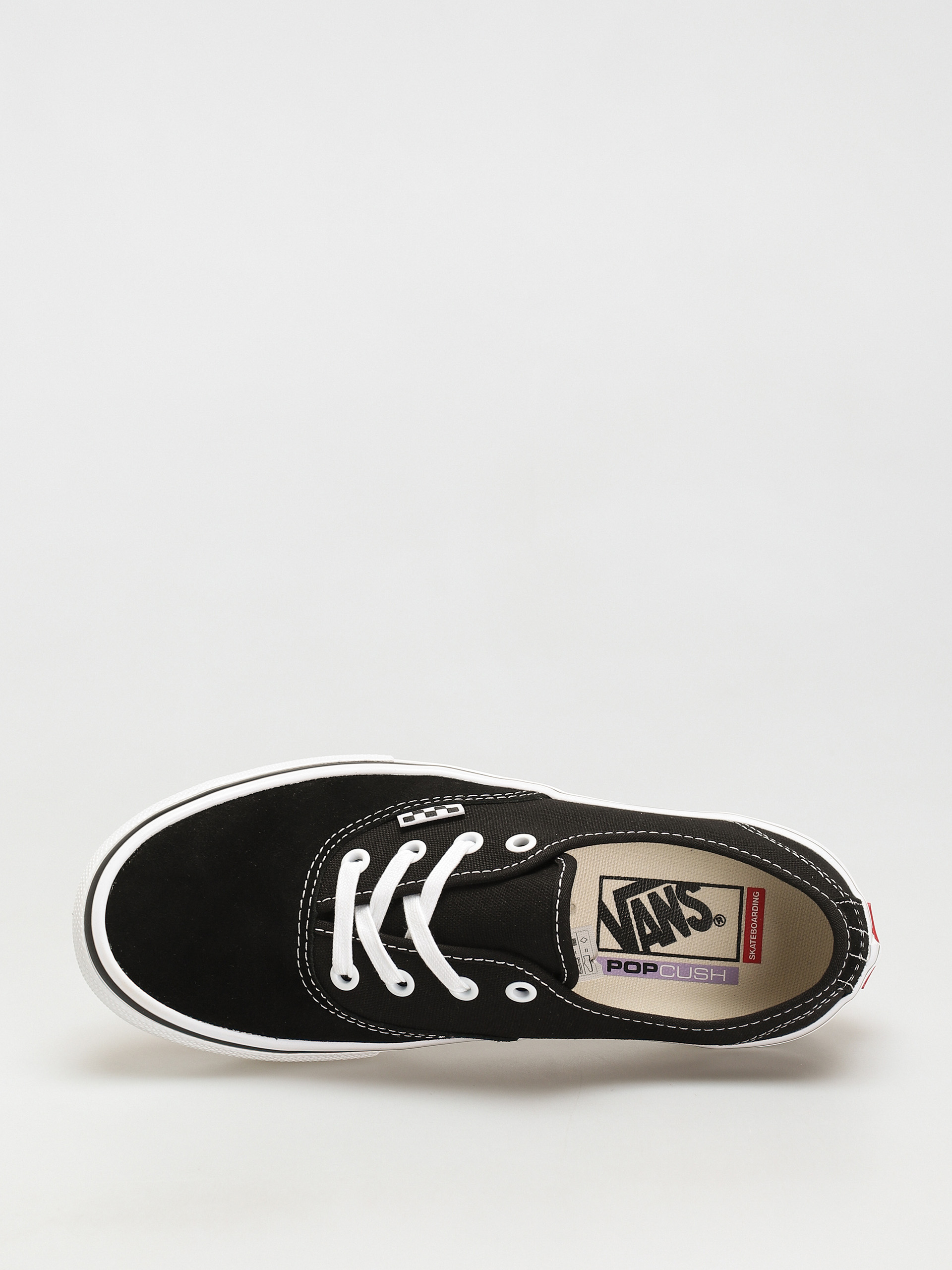 Vans Skate Authentic Cipők (black/white)