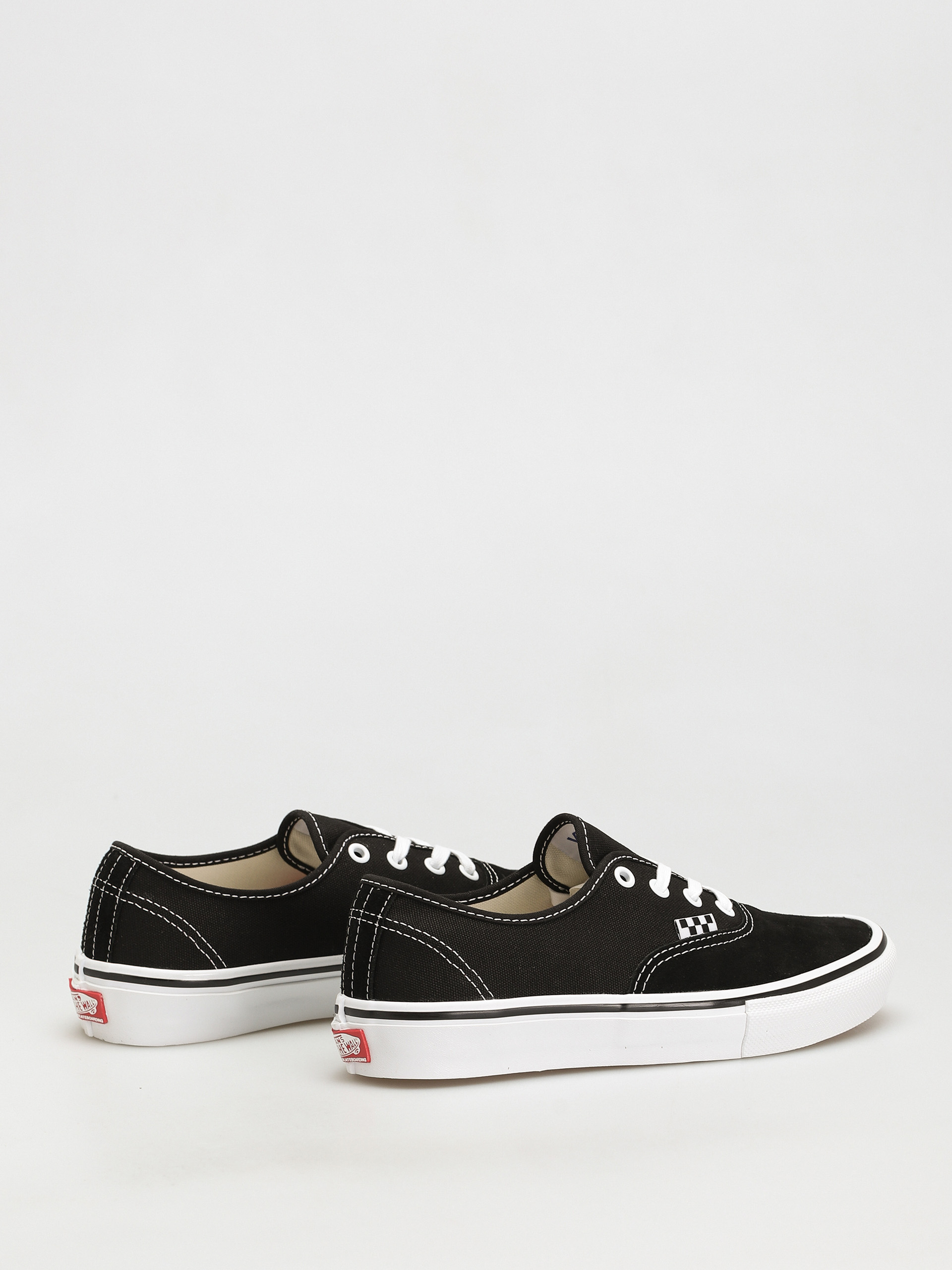 Vans Skate Authentic Cipők (black/white)