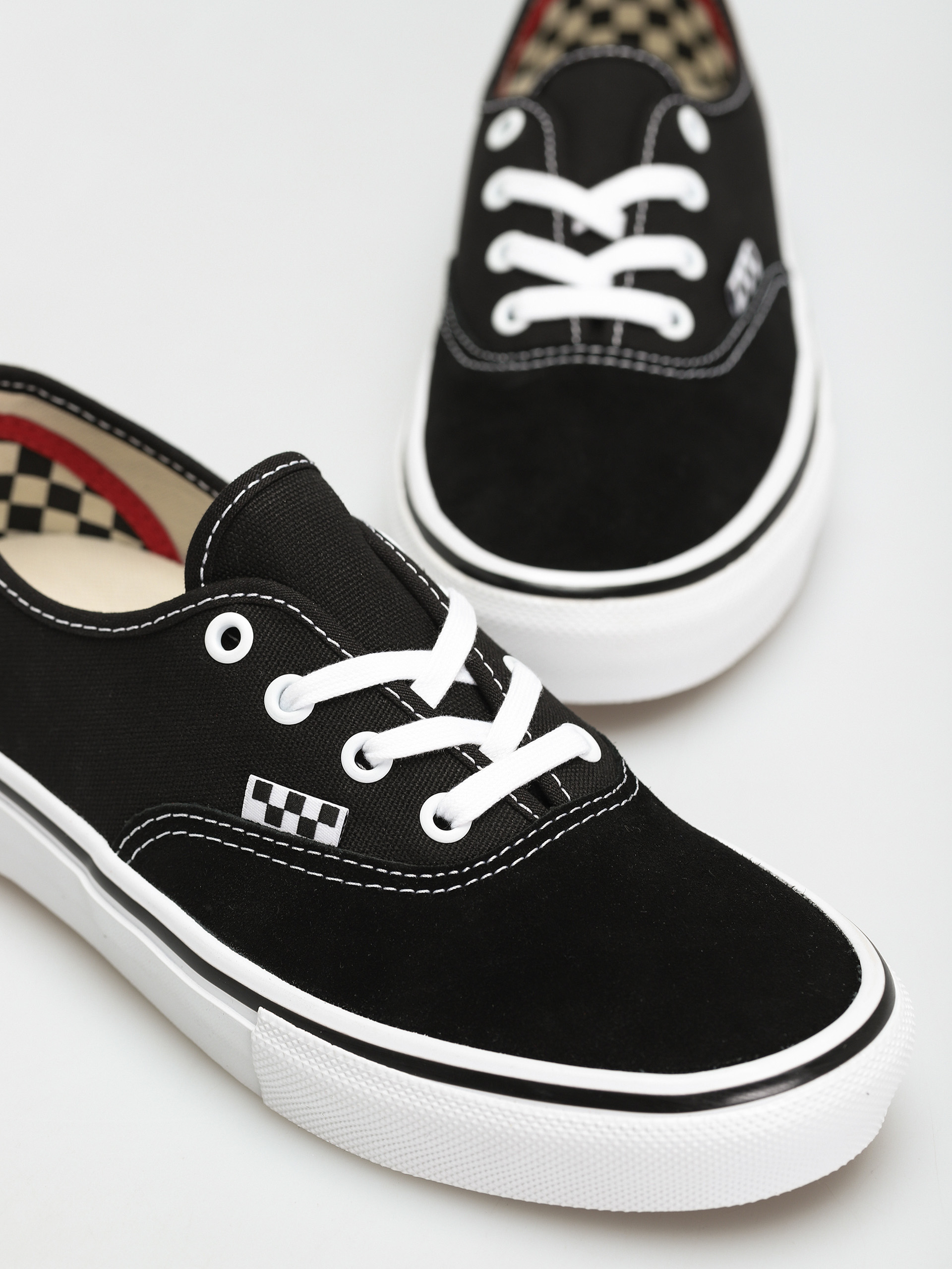 Vans Skate Authentic Cipők (black/white)