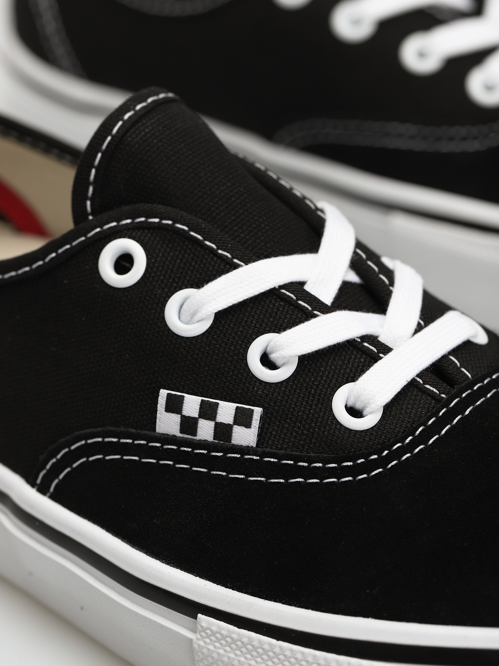 Vans Skate Authentic Cipők (black/white)