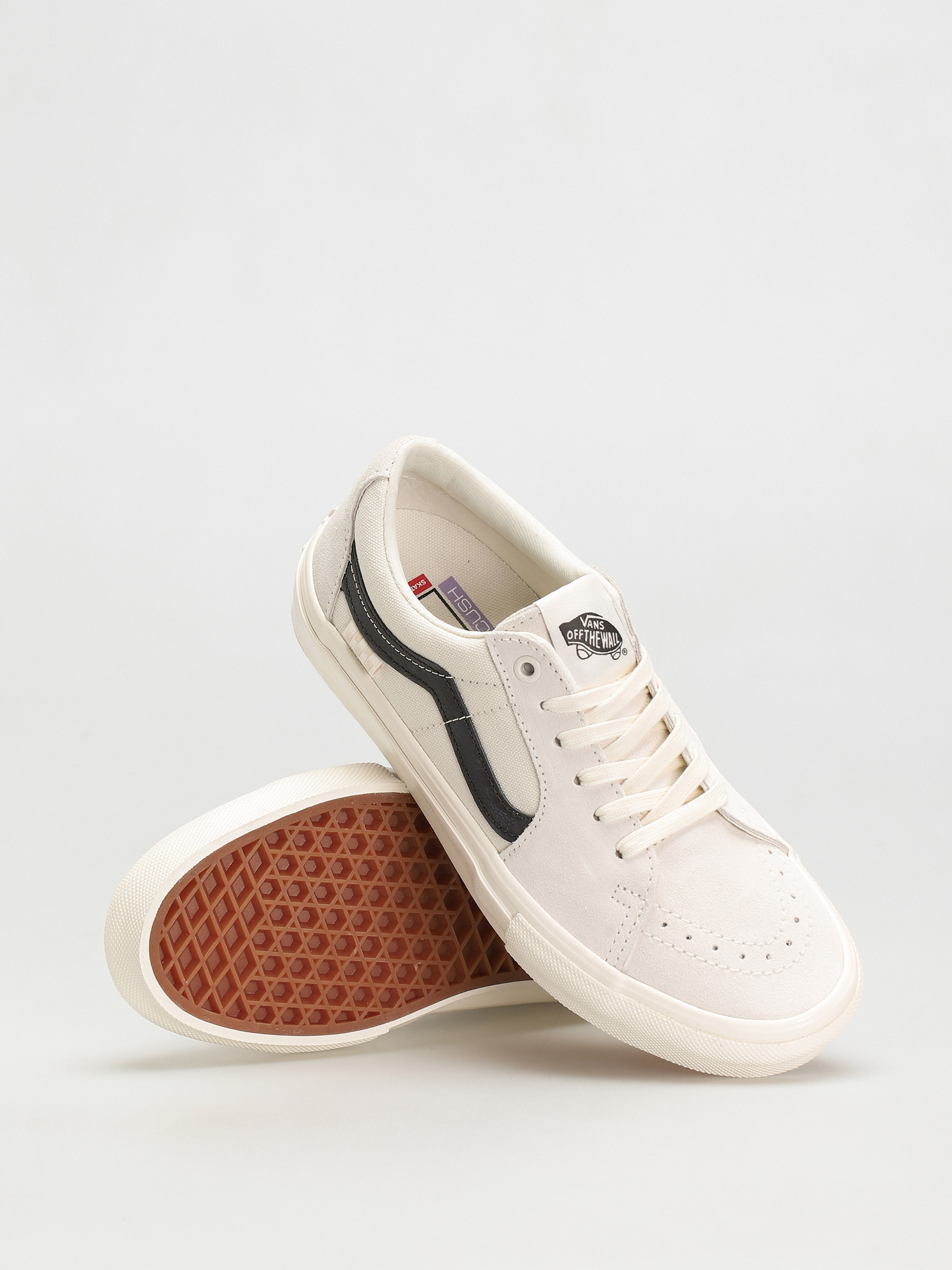 Vans Skate Sk8 Low Cipők (marshmallow/raven)