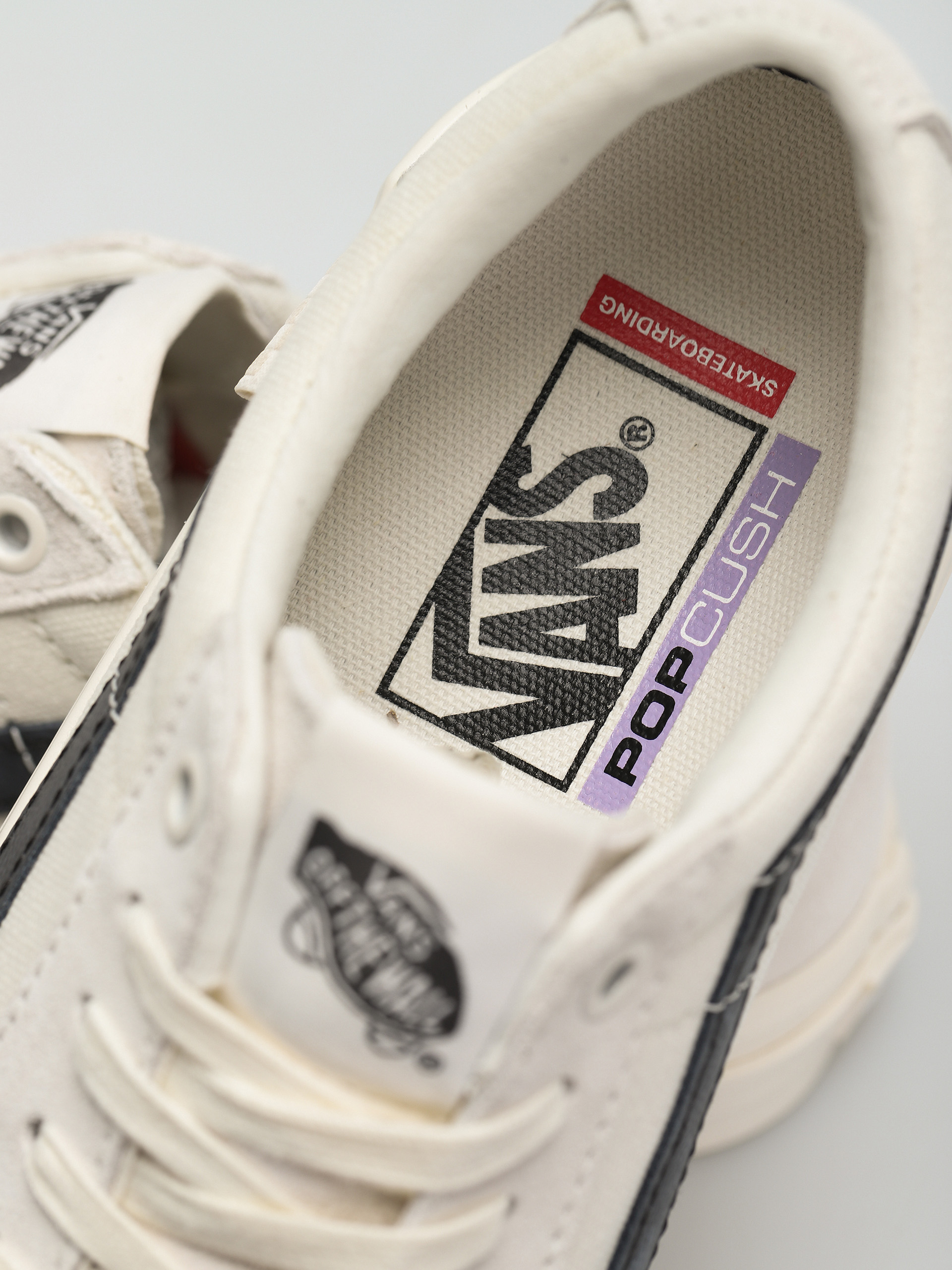 Vans Skate Sk8 Low Cipők (marshmallow/raven)