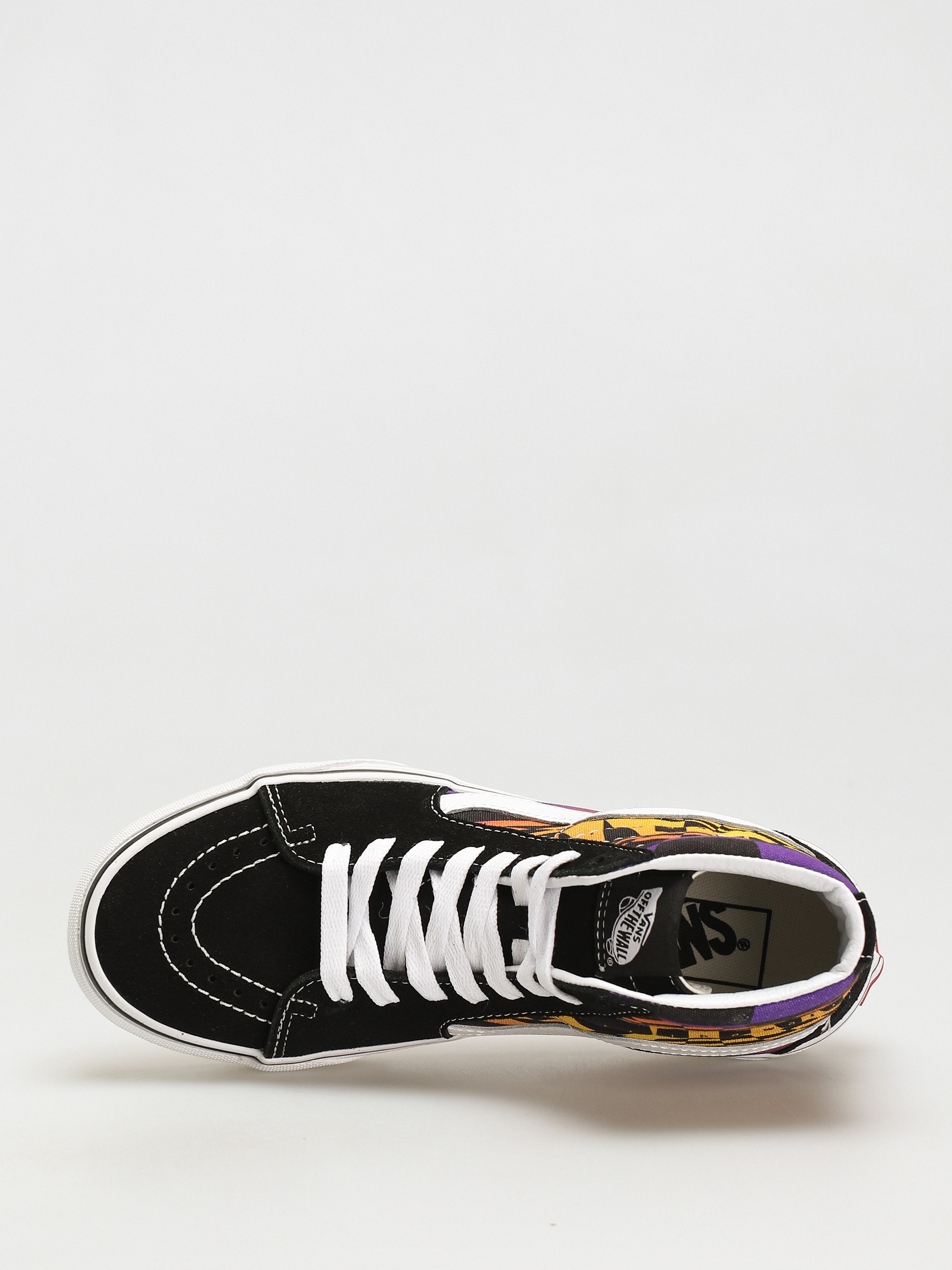 Vans Sk8 Hi Cipők (graphic check/black/multi)