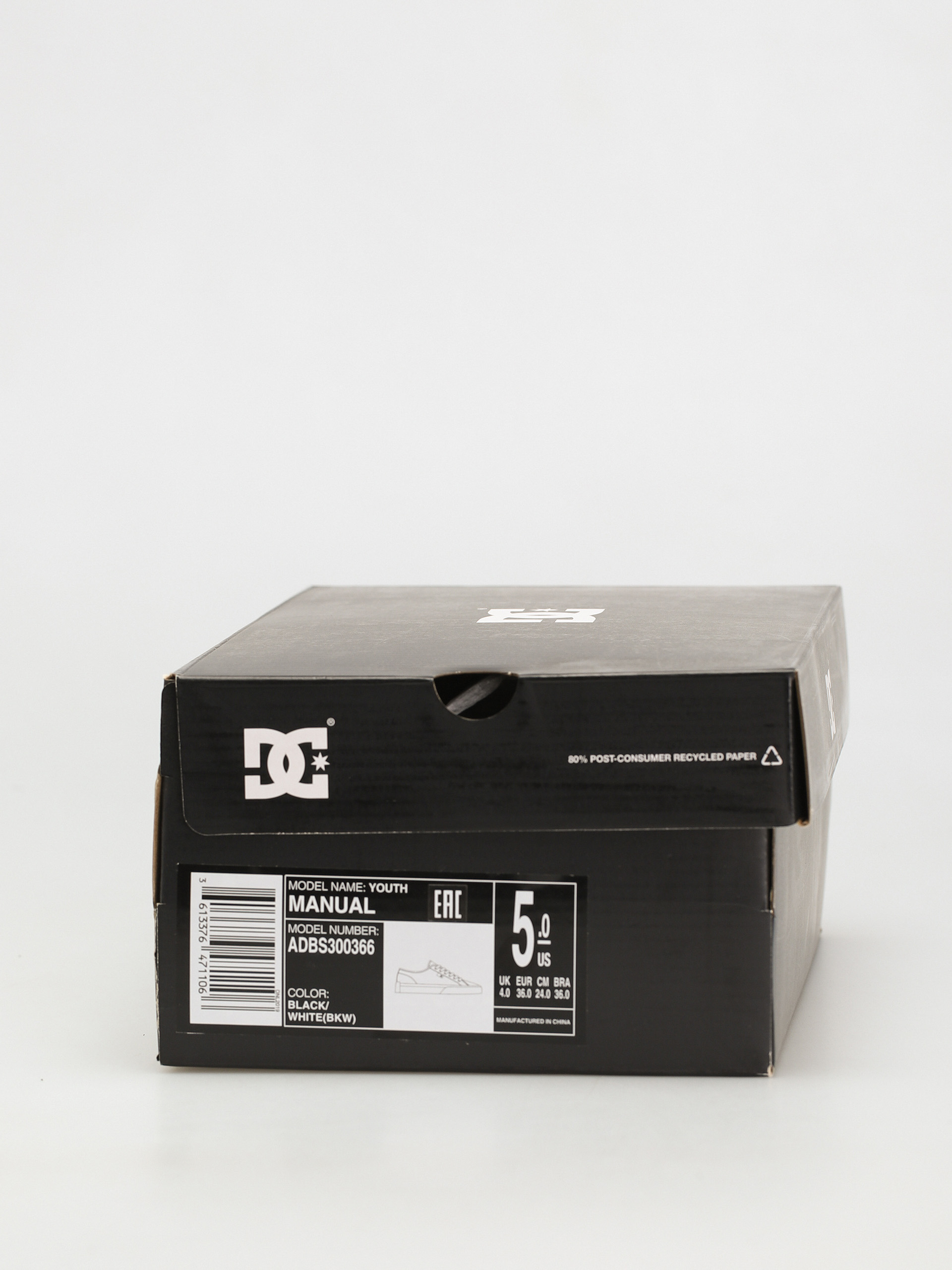 DC Manual JR Gyerekcipők (black/white)