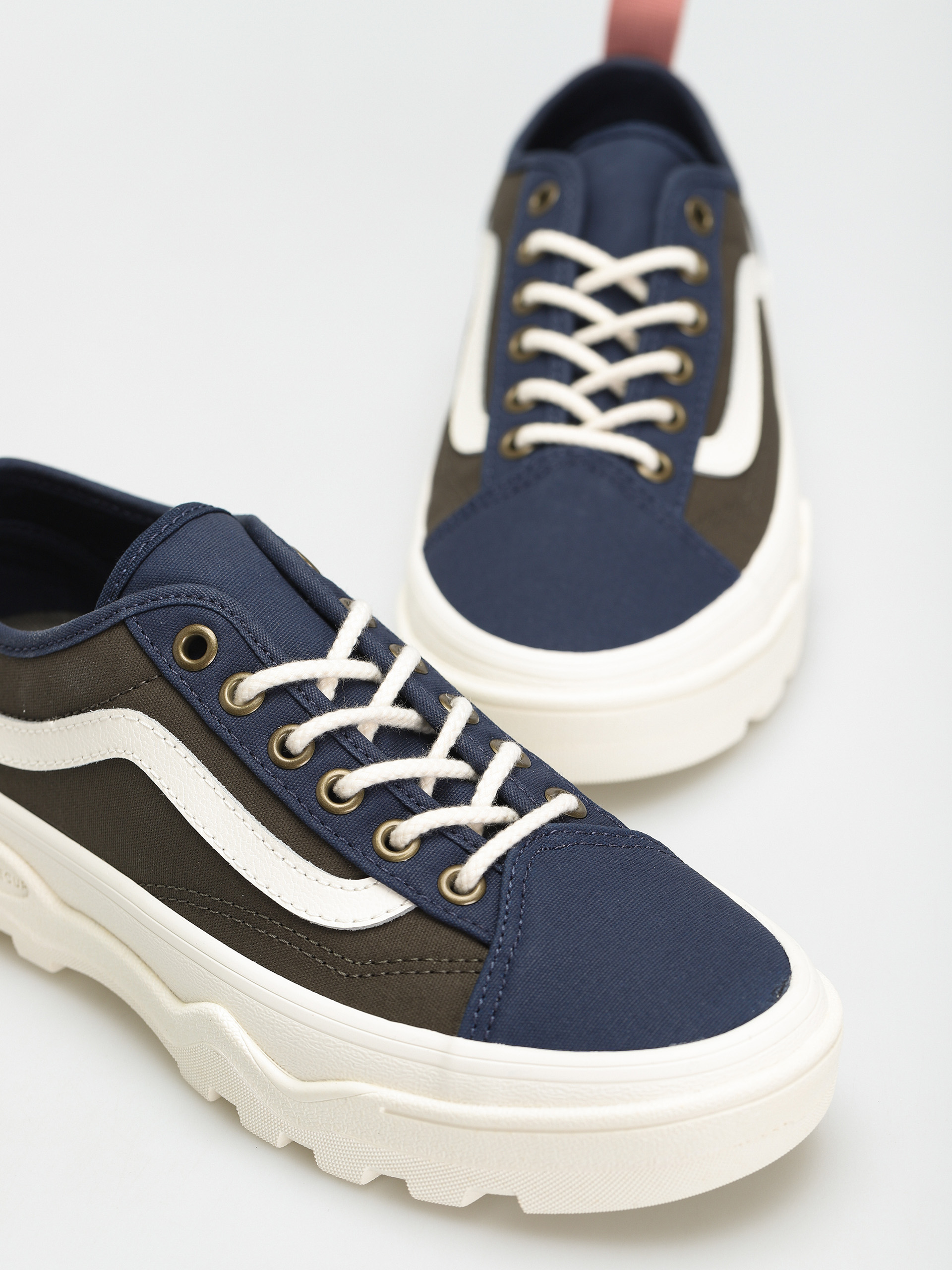 Vans Sentry Old Skool Wc Cipők (waxed canvas/forest night/marshmallow)