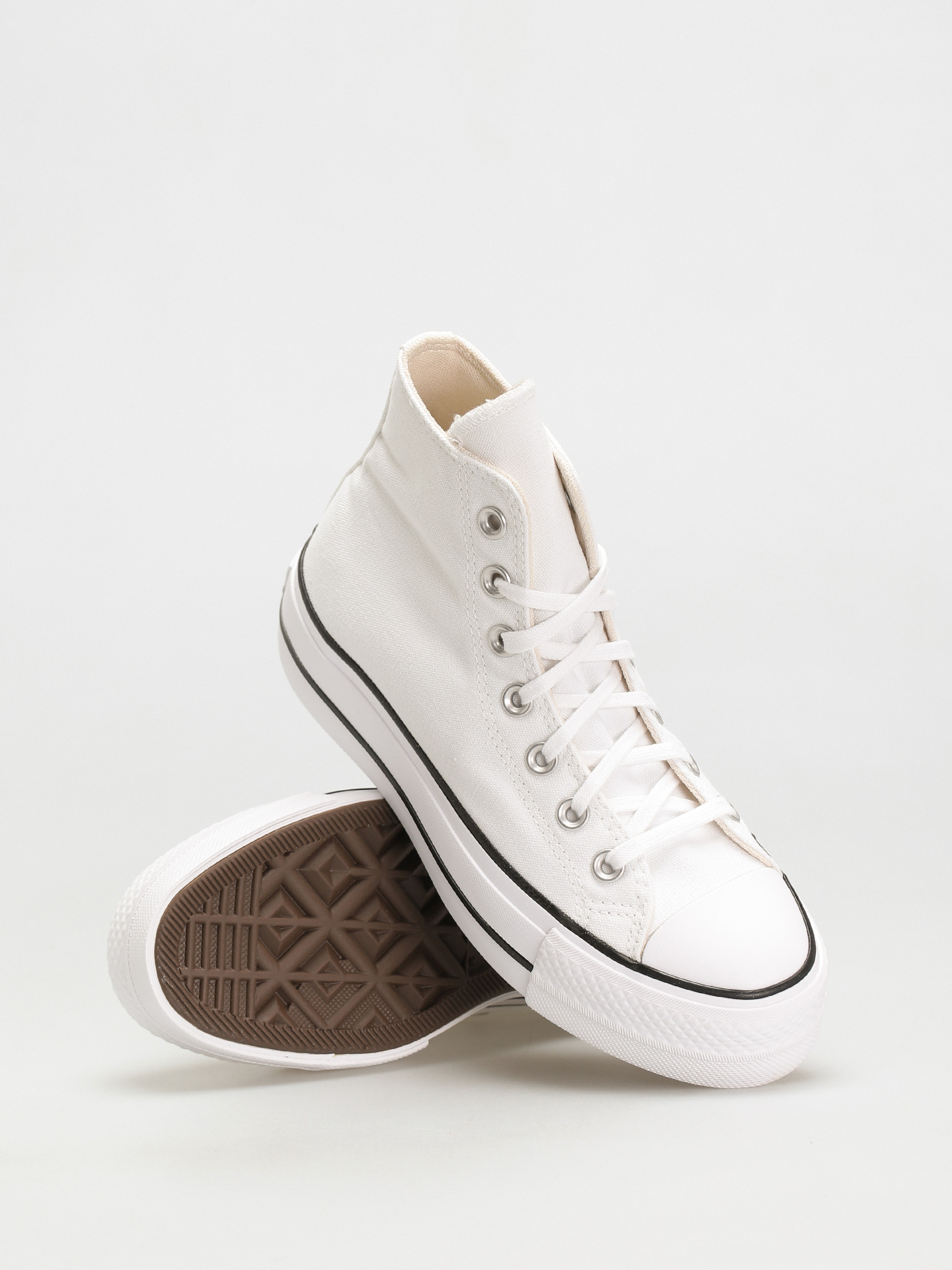 Converse Chuck Taylor All Star Lift Hi Cipők Wmn (white/black/white)