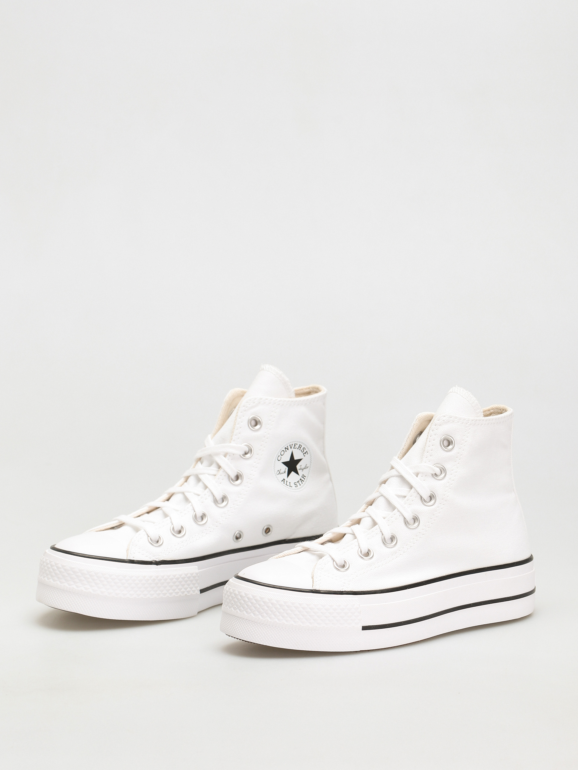 Converse Chuck Taylor All Star Lift Hi Cipők Wmn (white/black/white)