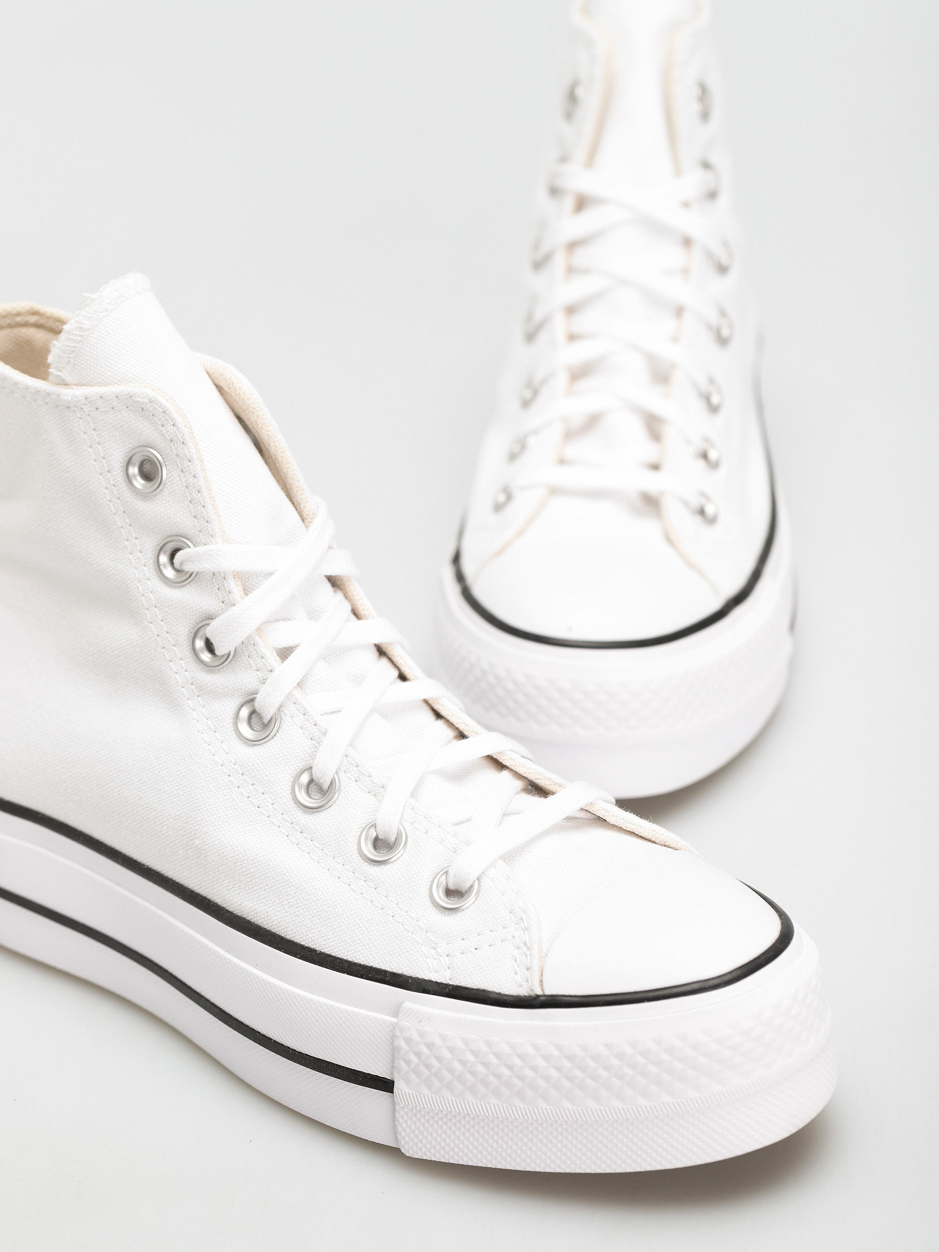 Converse Chuck Taylor All Star Lift Hi Cipők Wmn (white/black/white)