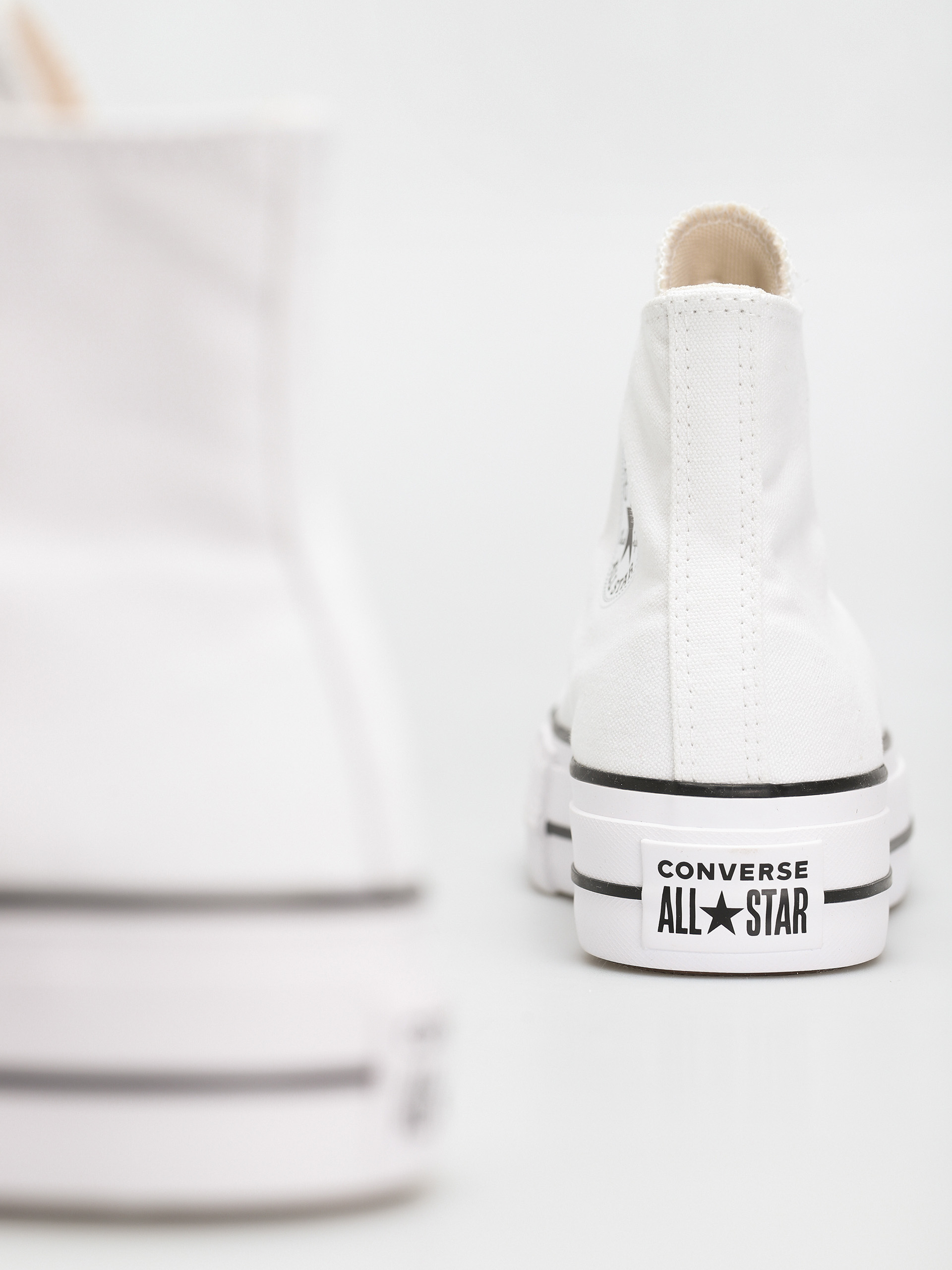 Converse Chuck Taylor All Star Lift Hi Cipők Wmn (white/black/white)