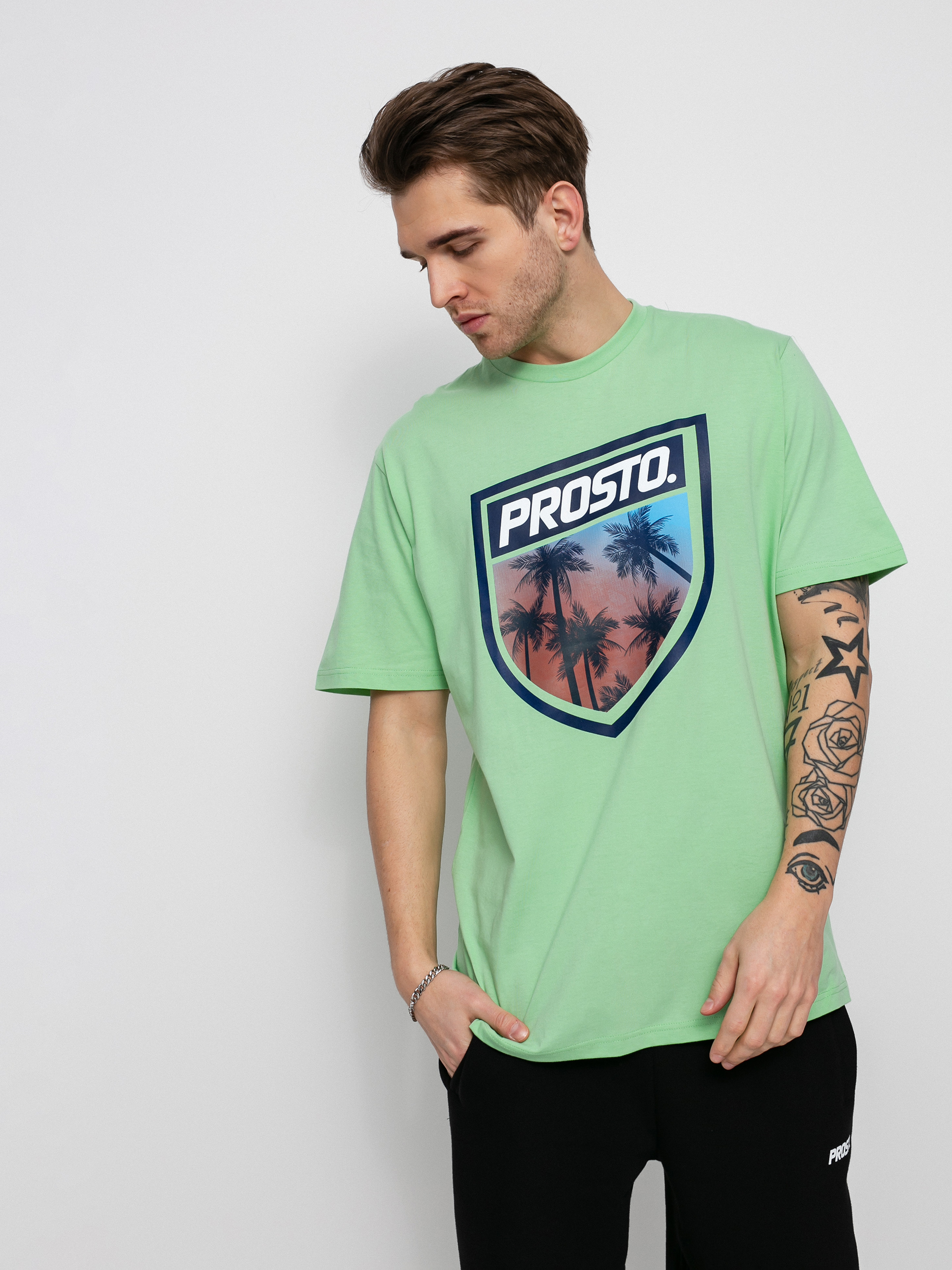 Prosto Lagun póló (light green)