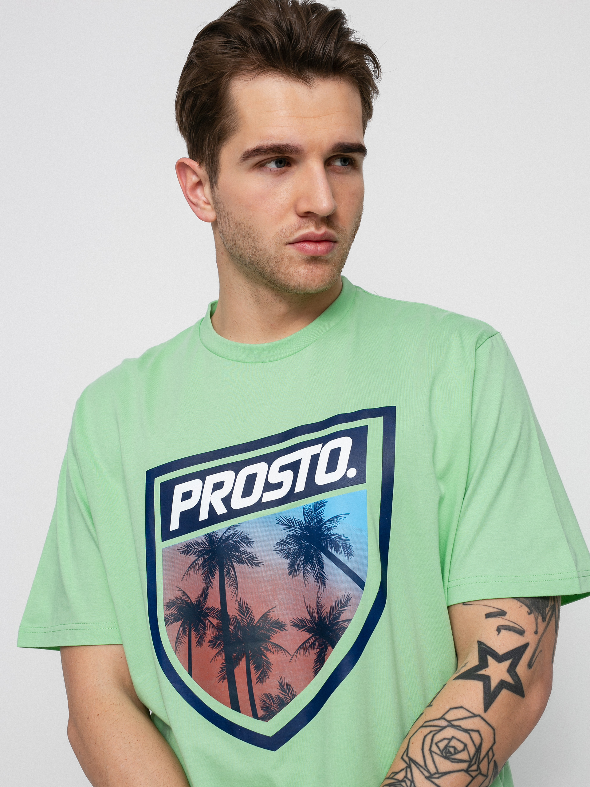 Prosto Lagun póló (light green)