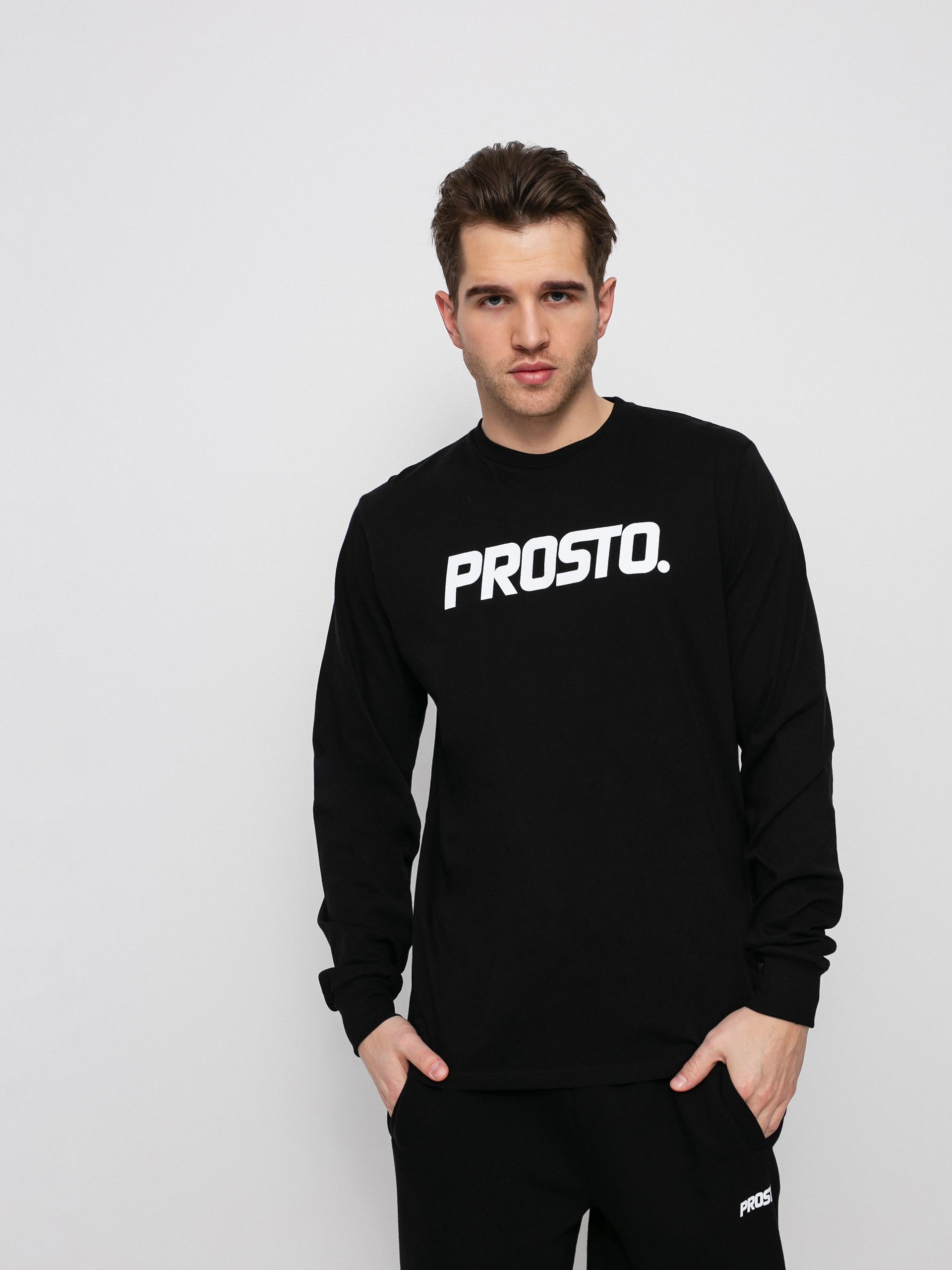 Prosto Clazo Hosszú ujjú felső (black)