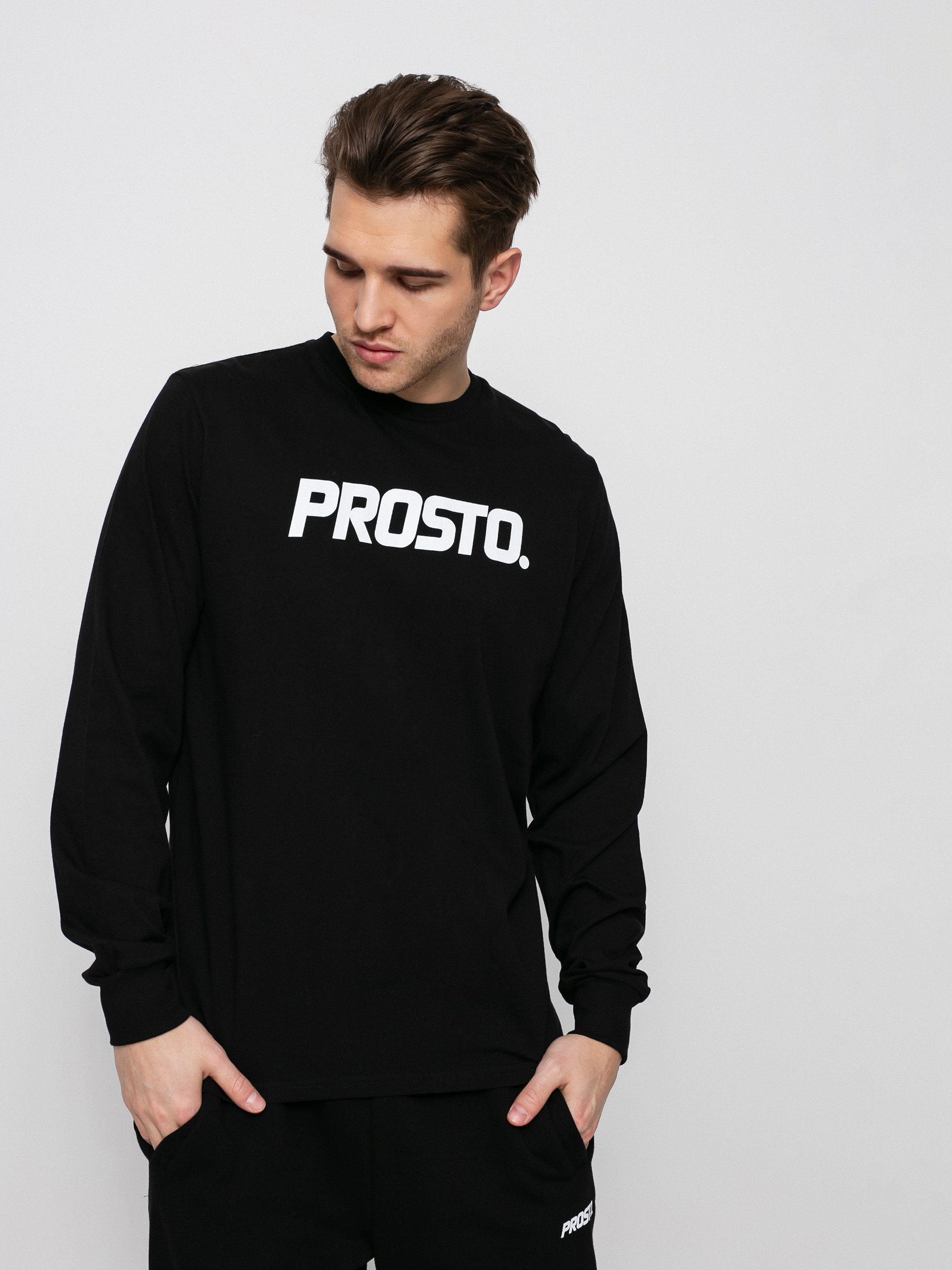 Prosto Clazo Hosszú ujjú felső (black)