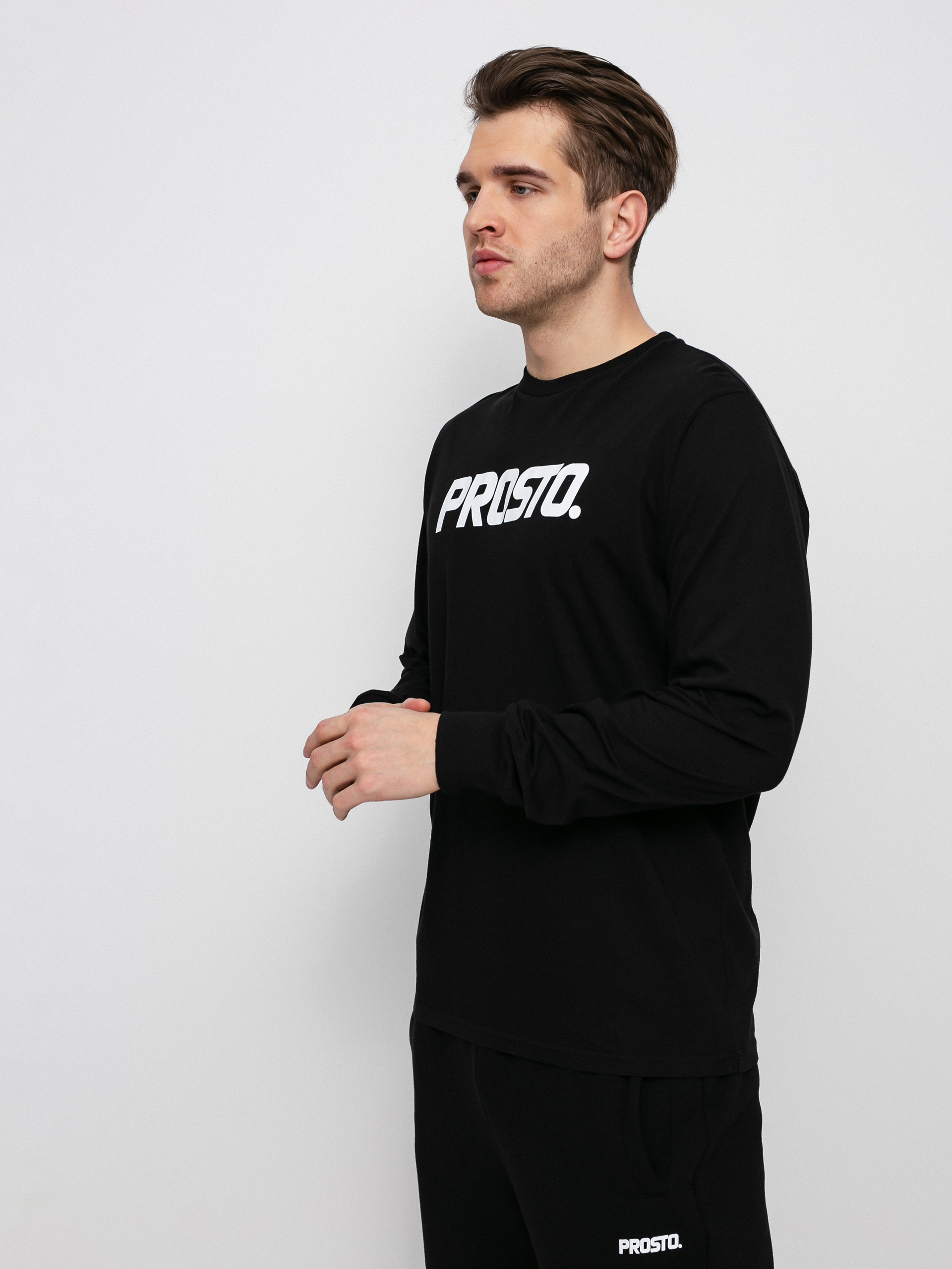 Prosto Clazo Hosszú ujjú felső (black)