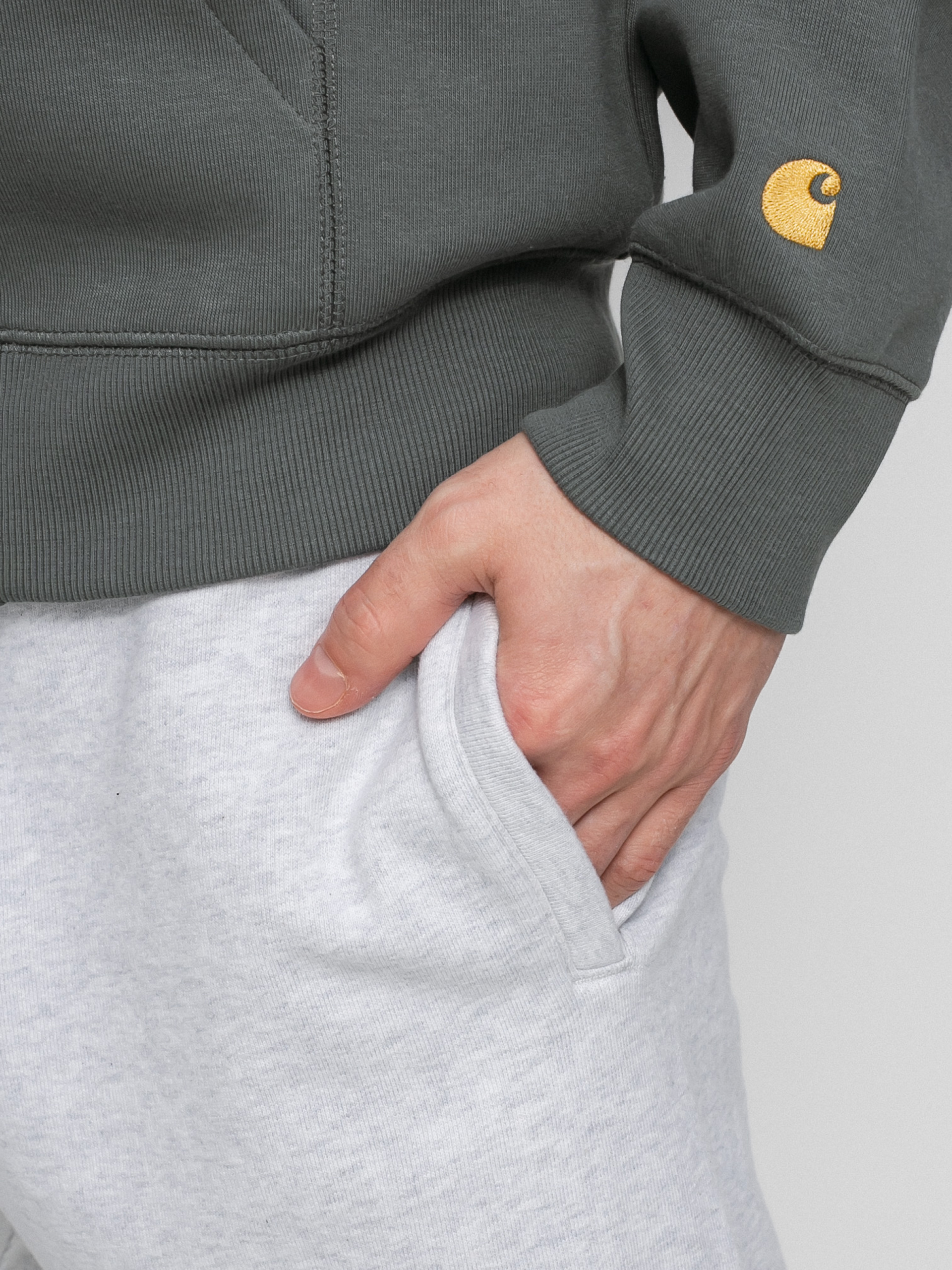 Carhartt WIP Pocket Kisnadrág (ash heather)