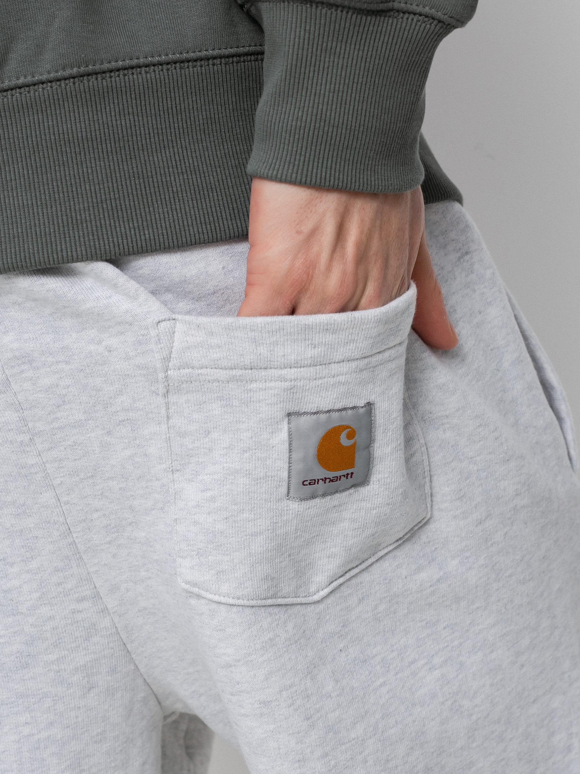 Carhartt WIP Pocket Kisnadrág (ash heather)