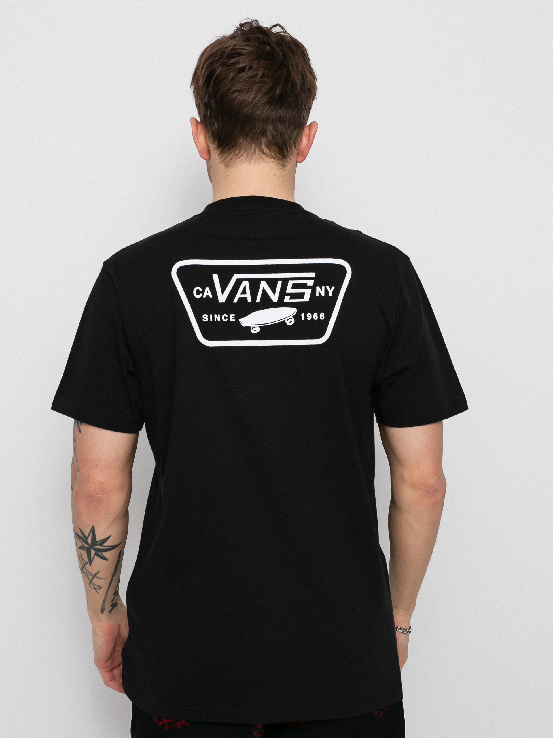 Vans Full Patch Back póló (black/white)