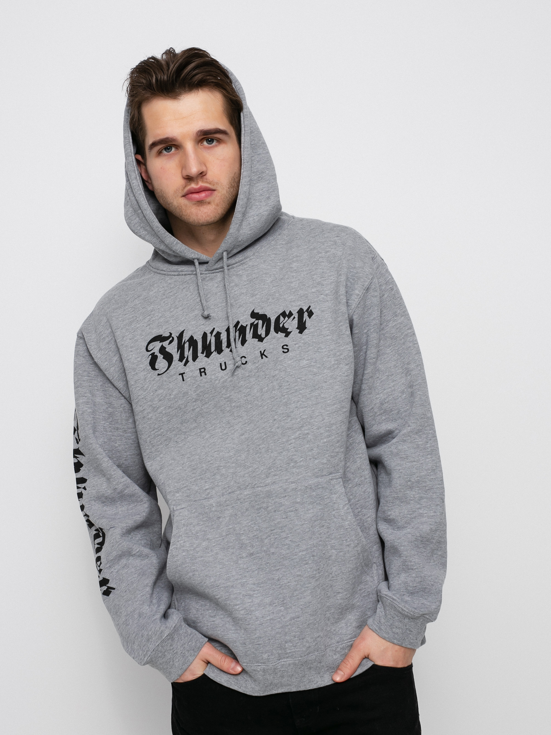 Thunder Aftershock Slv HD Kapucnis pulóver (grey/black)