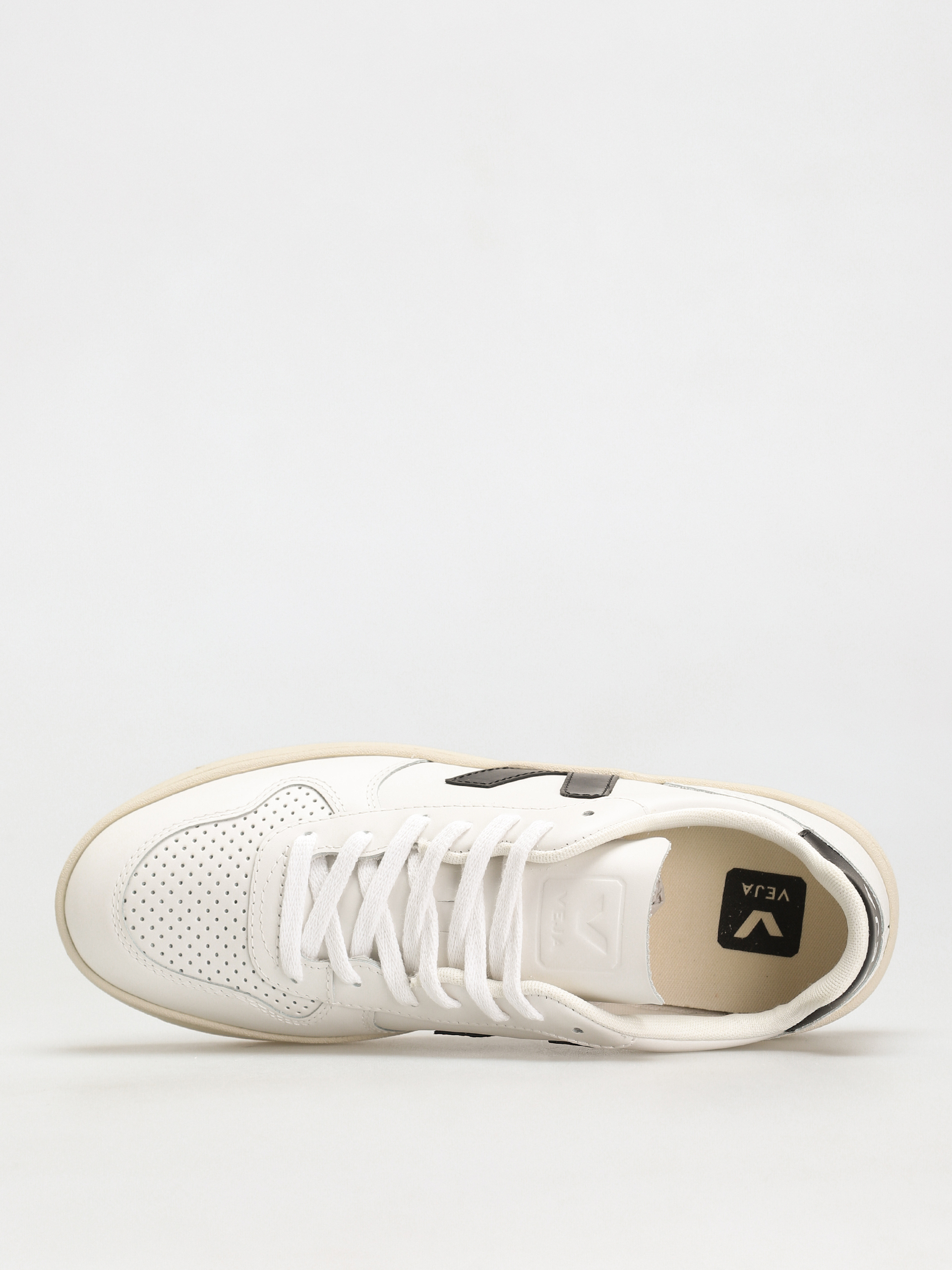 Veja V 10 Cipők (leather extra white black)
