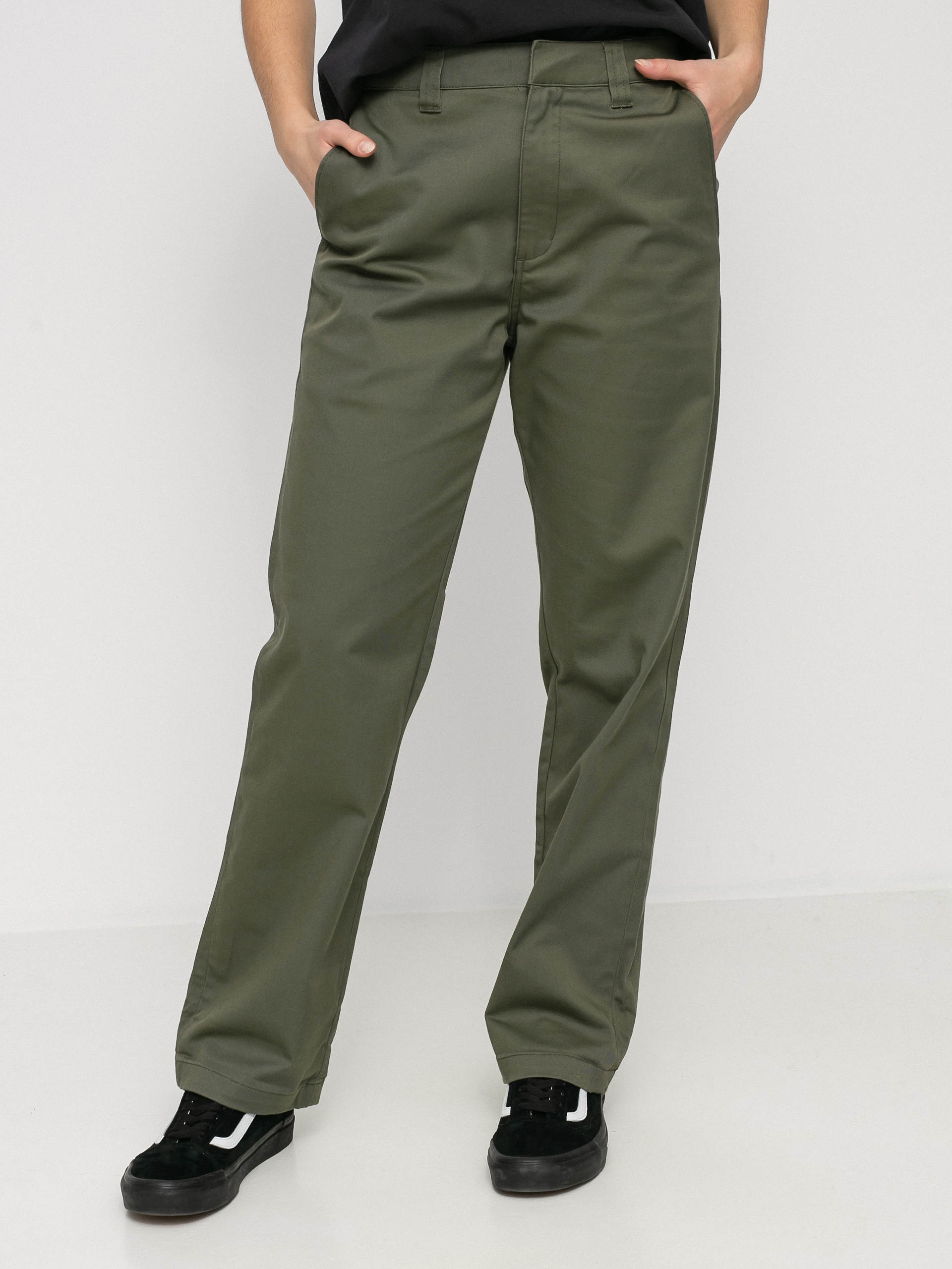 Volcom Frochickie Boyfriend Kisnadrág Wmn (army green combo)