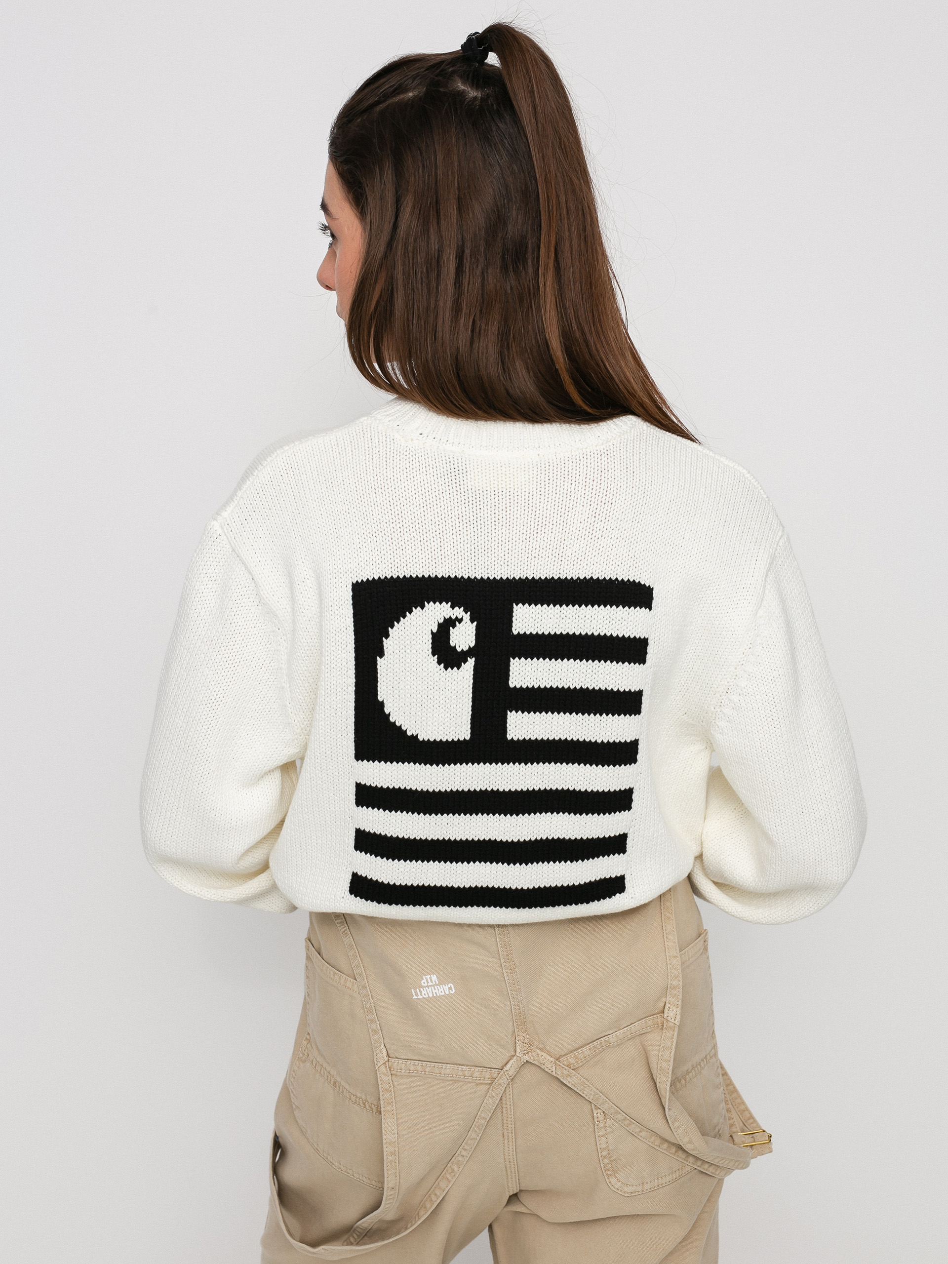 Carhartt WIP State Pulóver Wmn (wax/black)