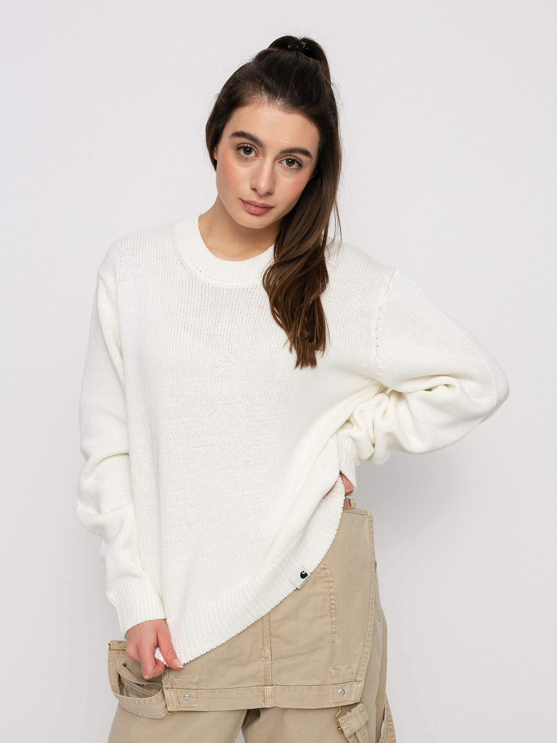 Carhartt WIP State Pulóver Wmn (wax/black)