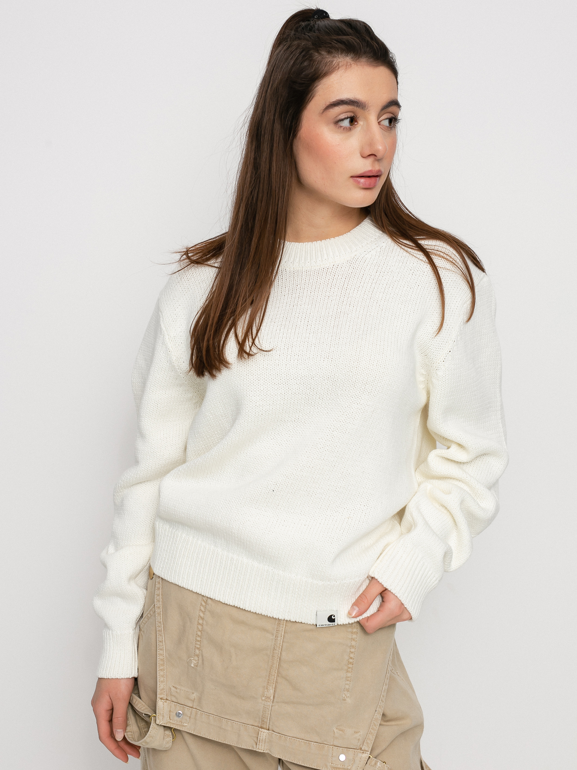 Carhartt WIP State Pulóver Wmn (wax/black)