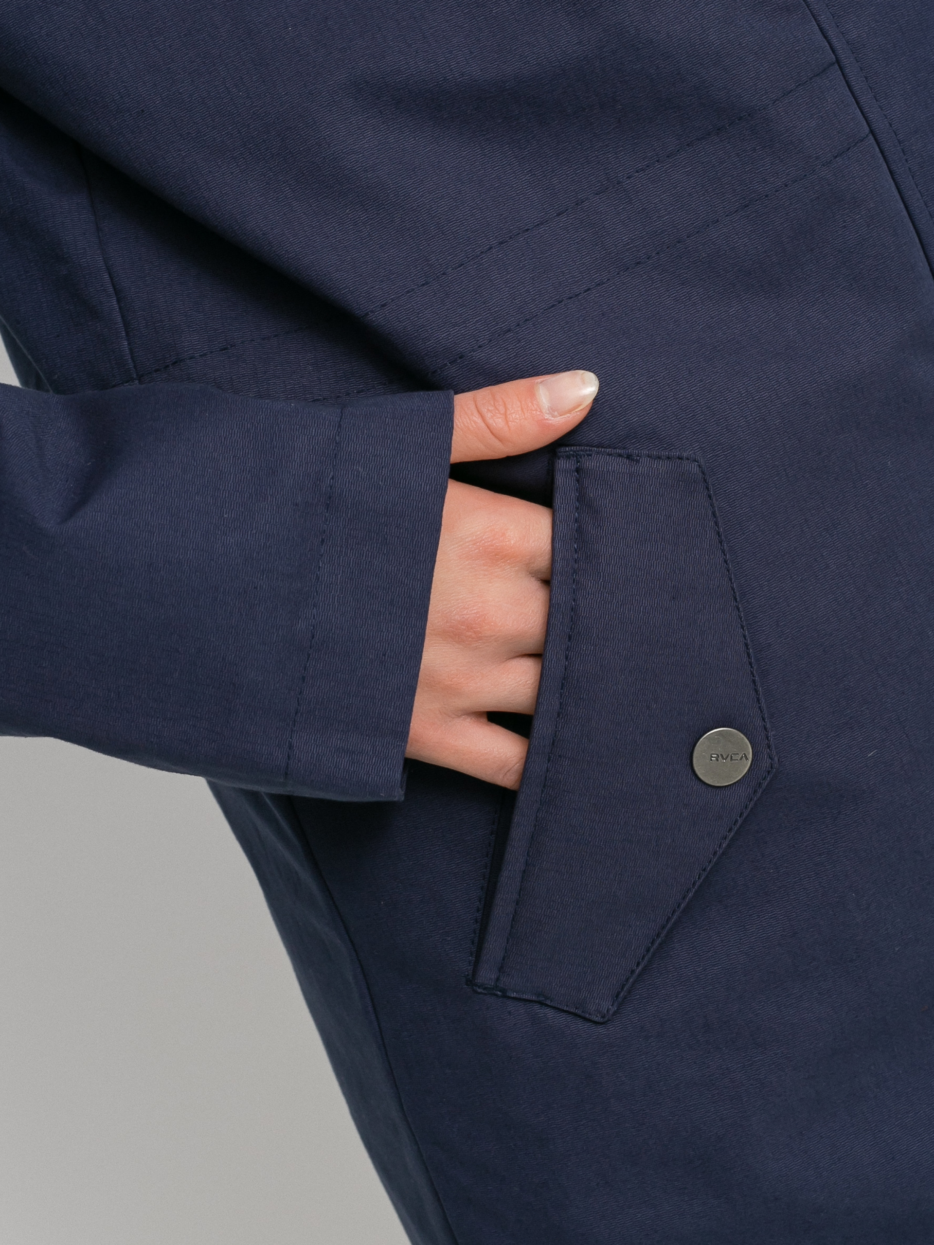 RVCA Green Valley Parka Dzseki Wmn (moody blue)