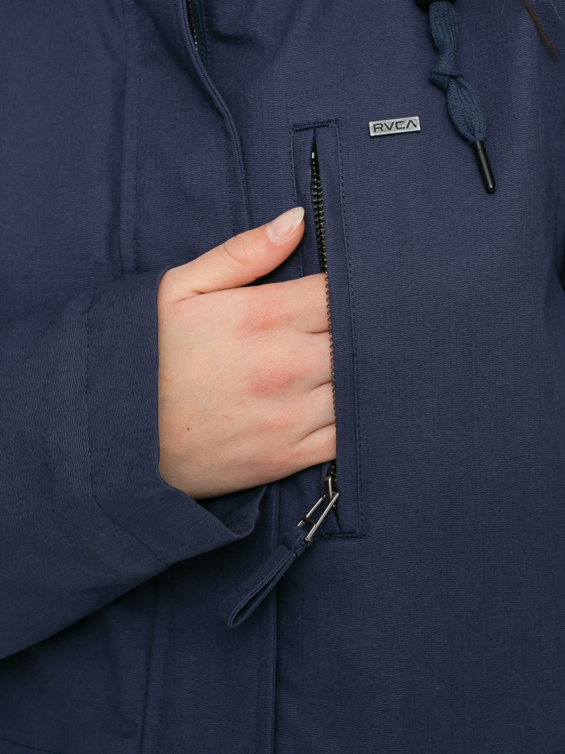 RVCA Green Valley Parka Dzseki Wmn (moody blue)