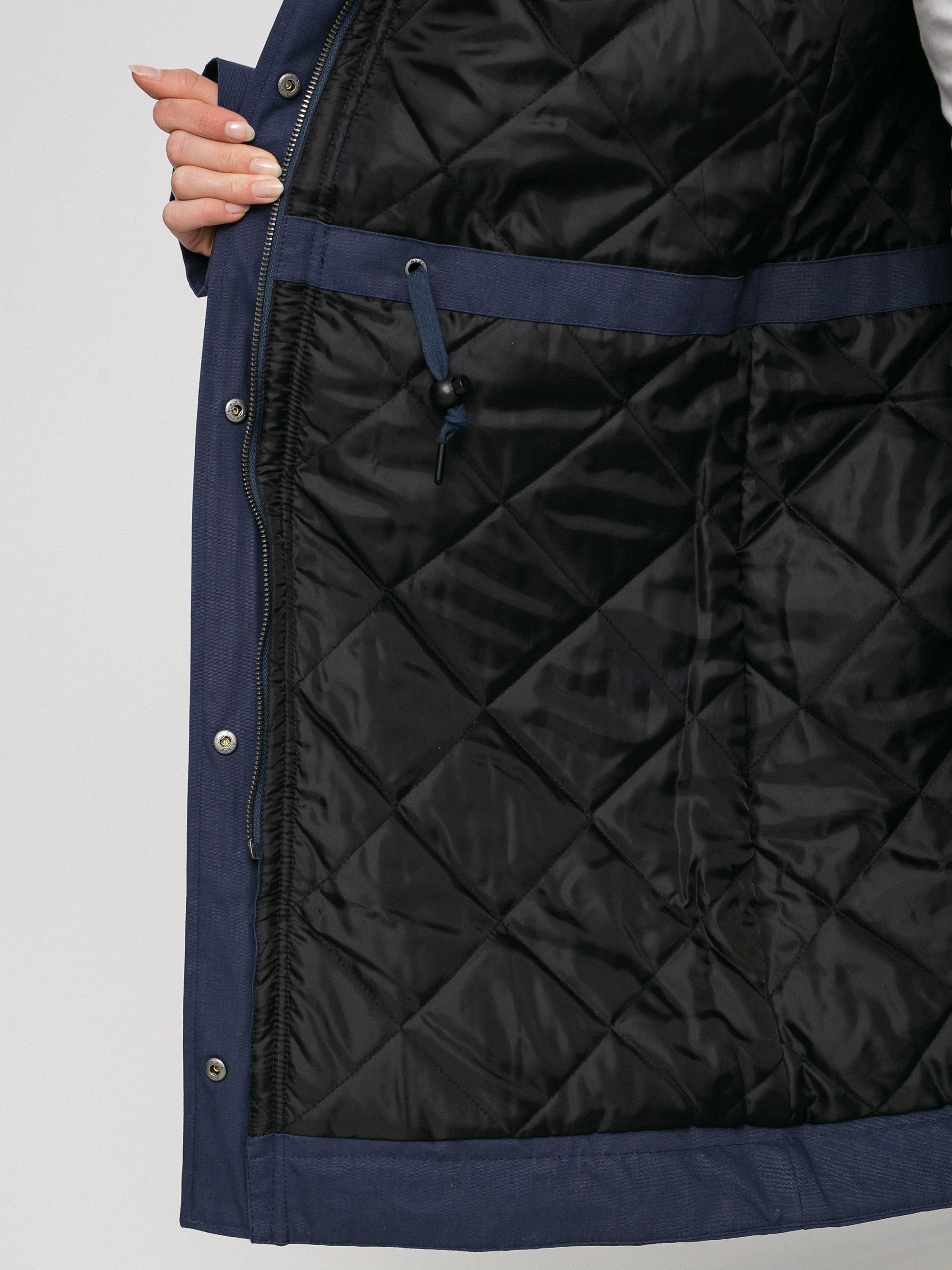 RVCA Green Valley Parka Dzseki Wmn (moody blue)