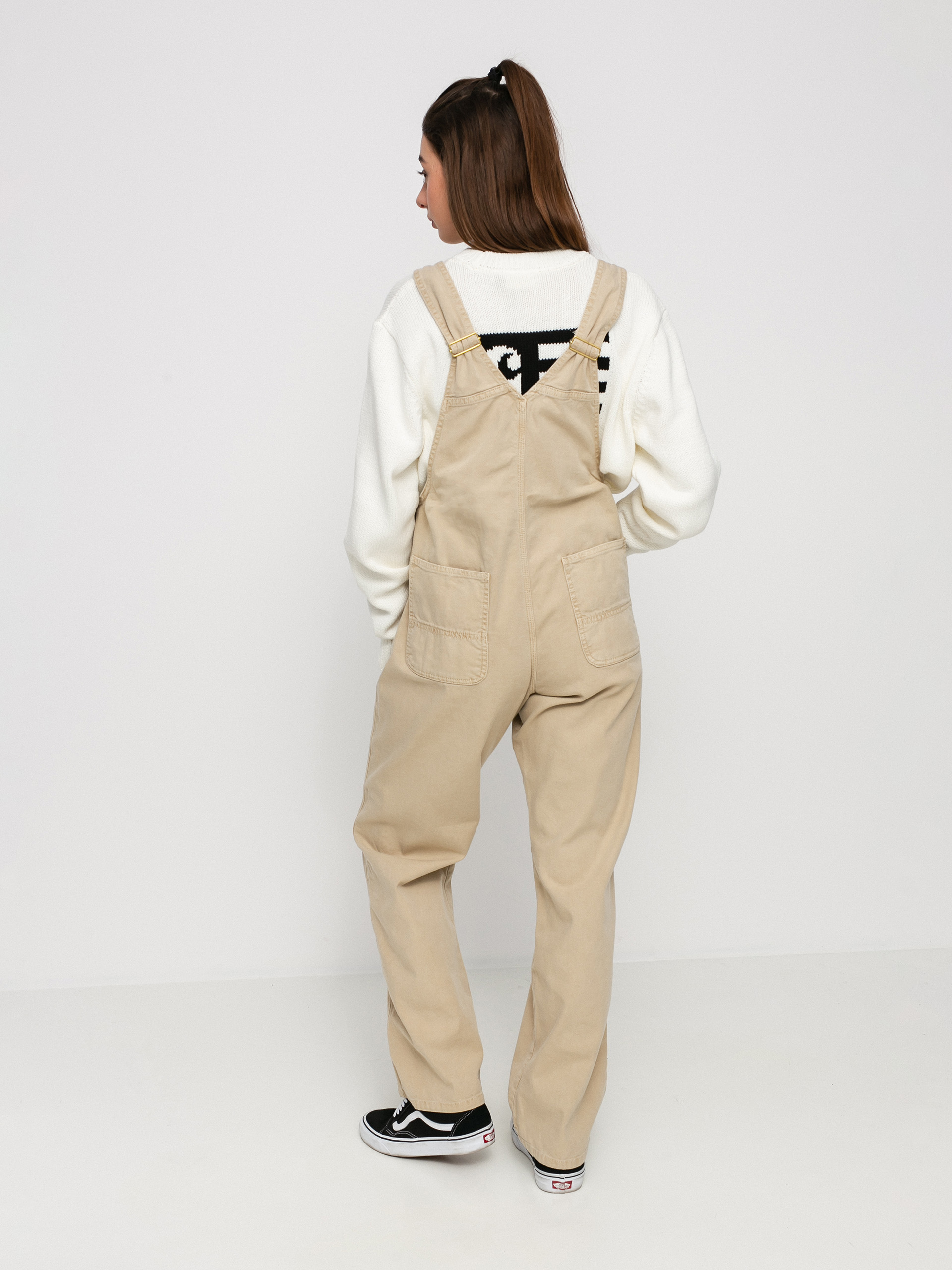 Carhartt WIP Bib Overall Kisnadrág Wmn (dusty h brown)