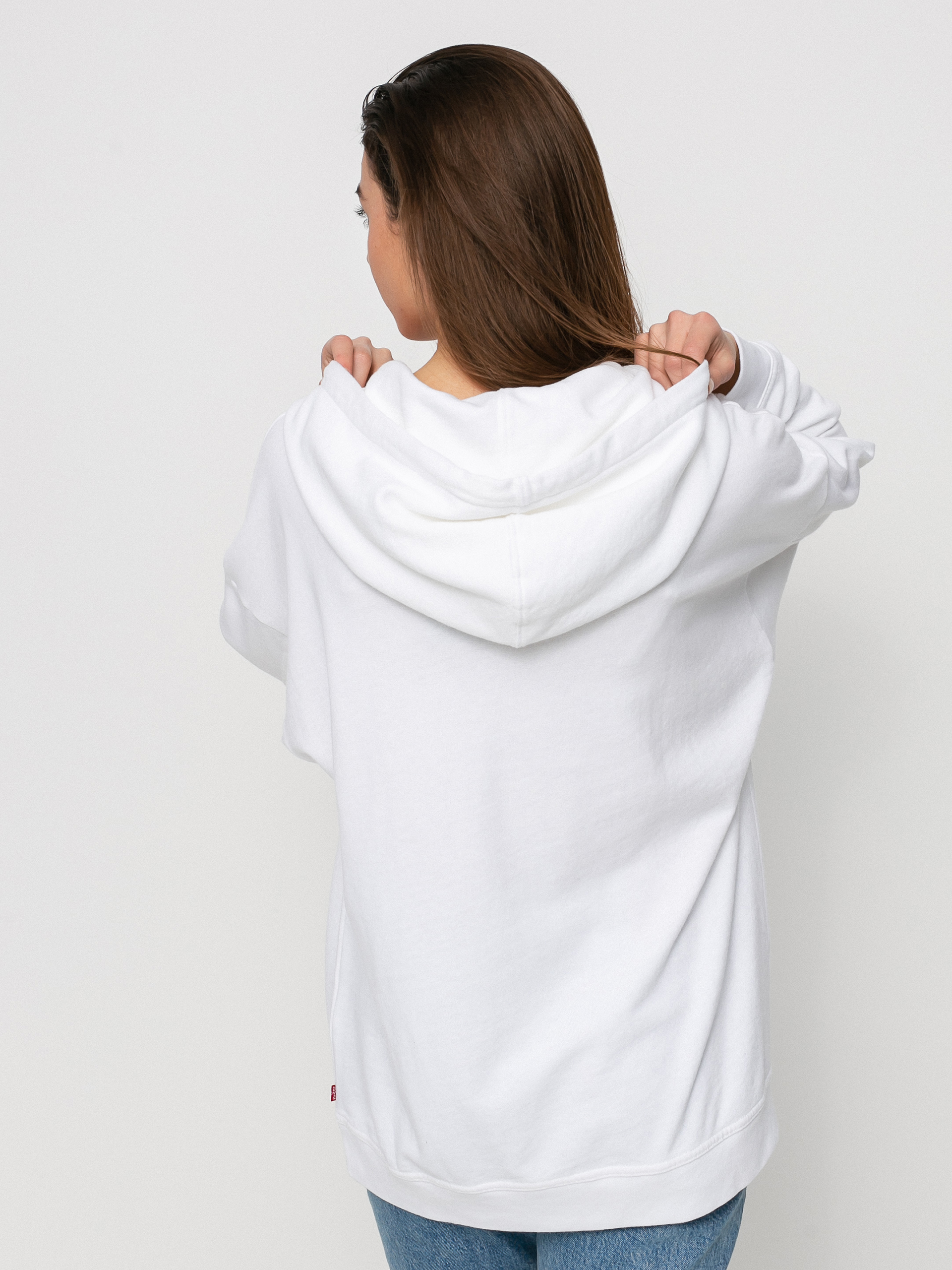 Levi's® Graphic Rider HD Kapucnis pulóver Wmn (daisy chest hit white)