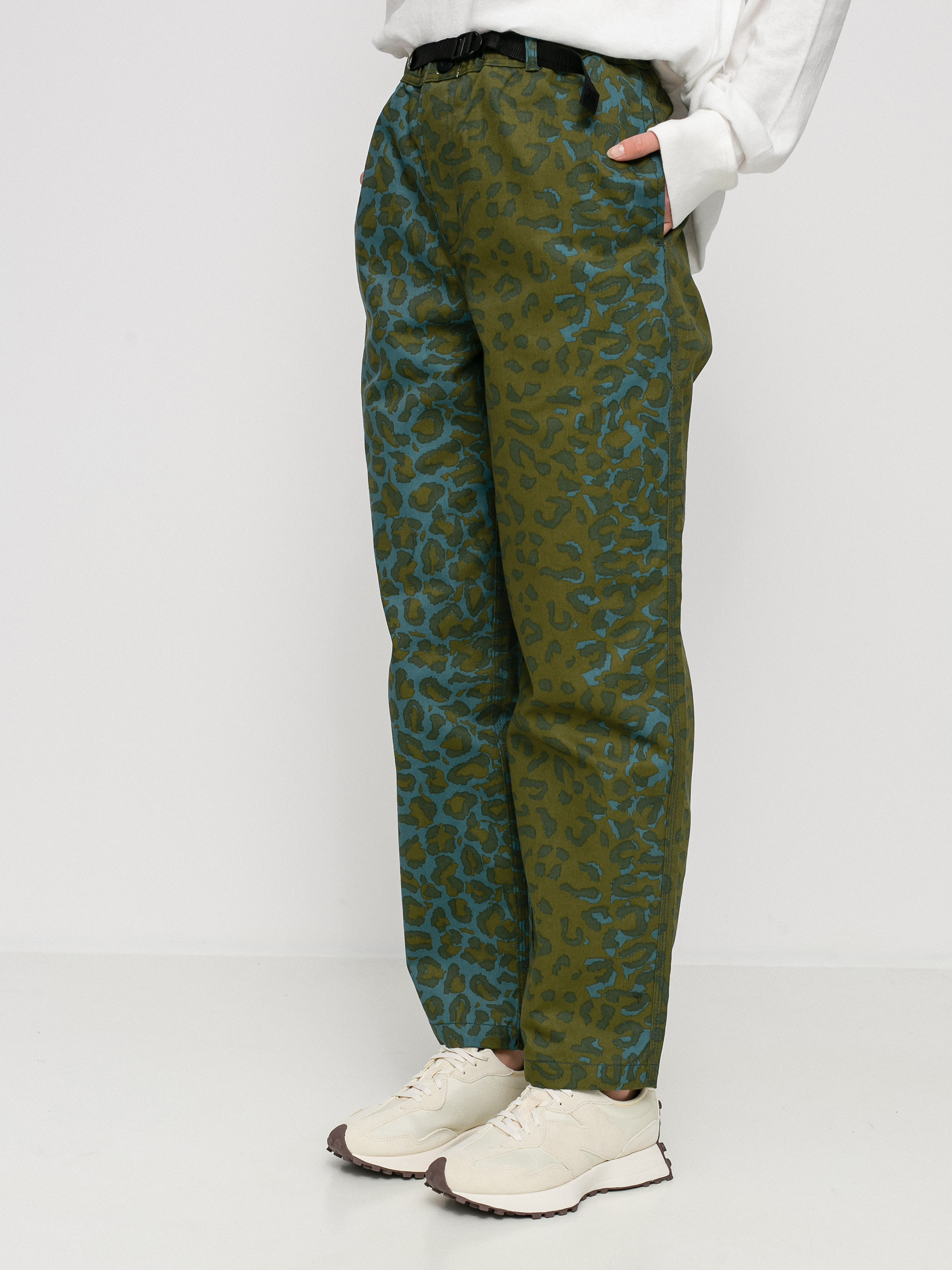 HUF Printed Runyon Kisnadrág Wmn (leopard camo)