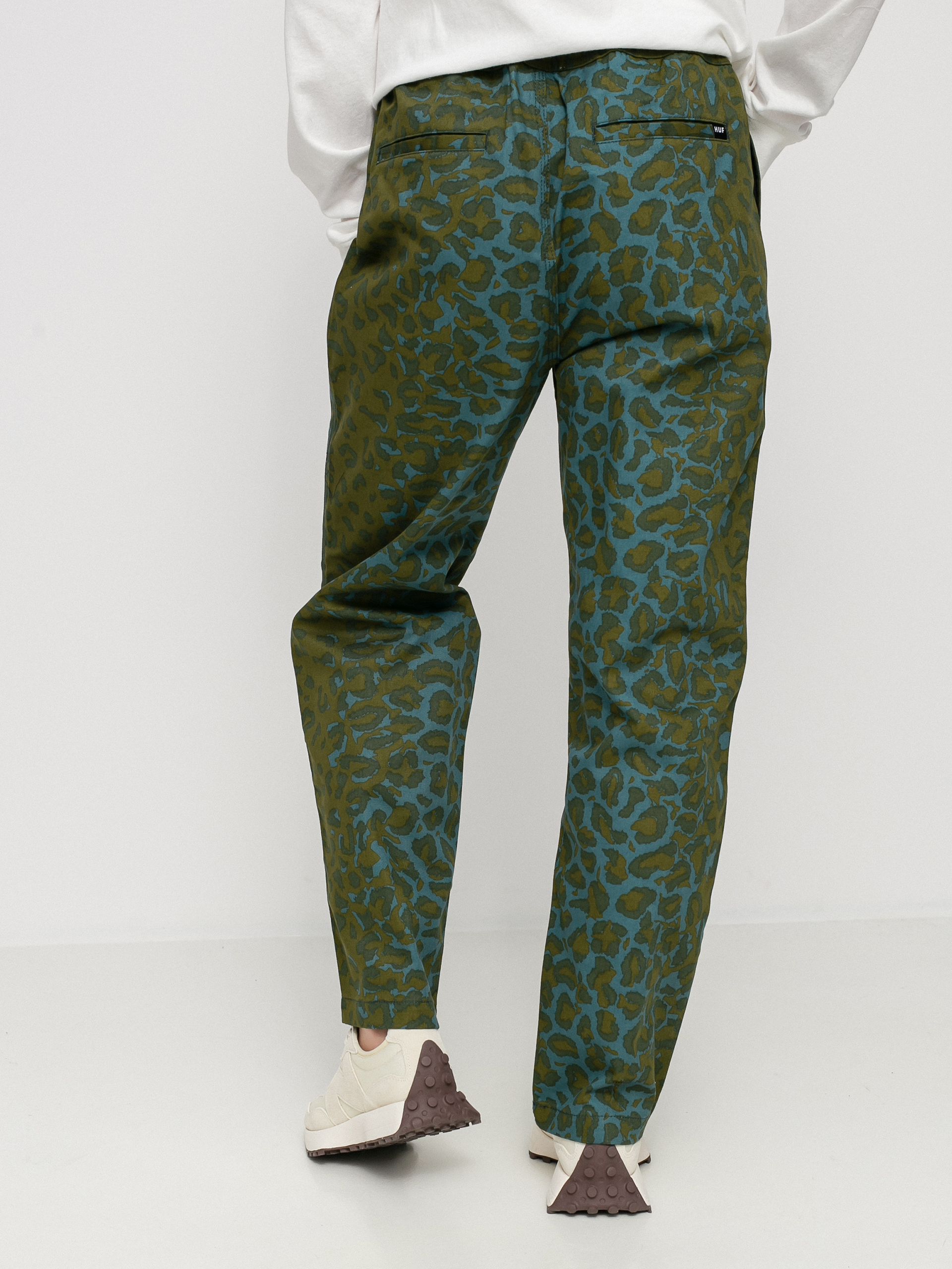 HUF Printed Runyon Kisnadrág Wmn (leopard camo)