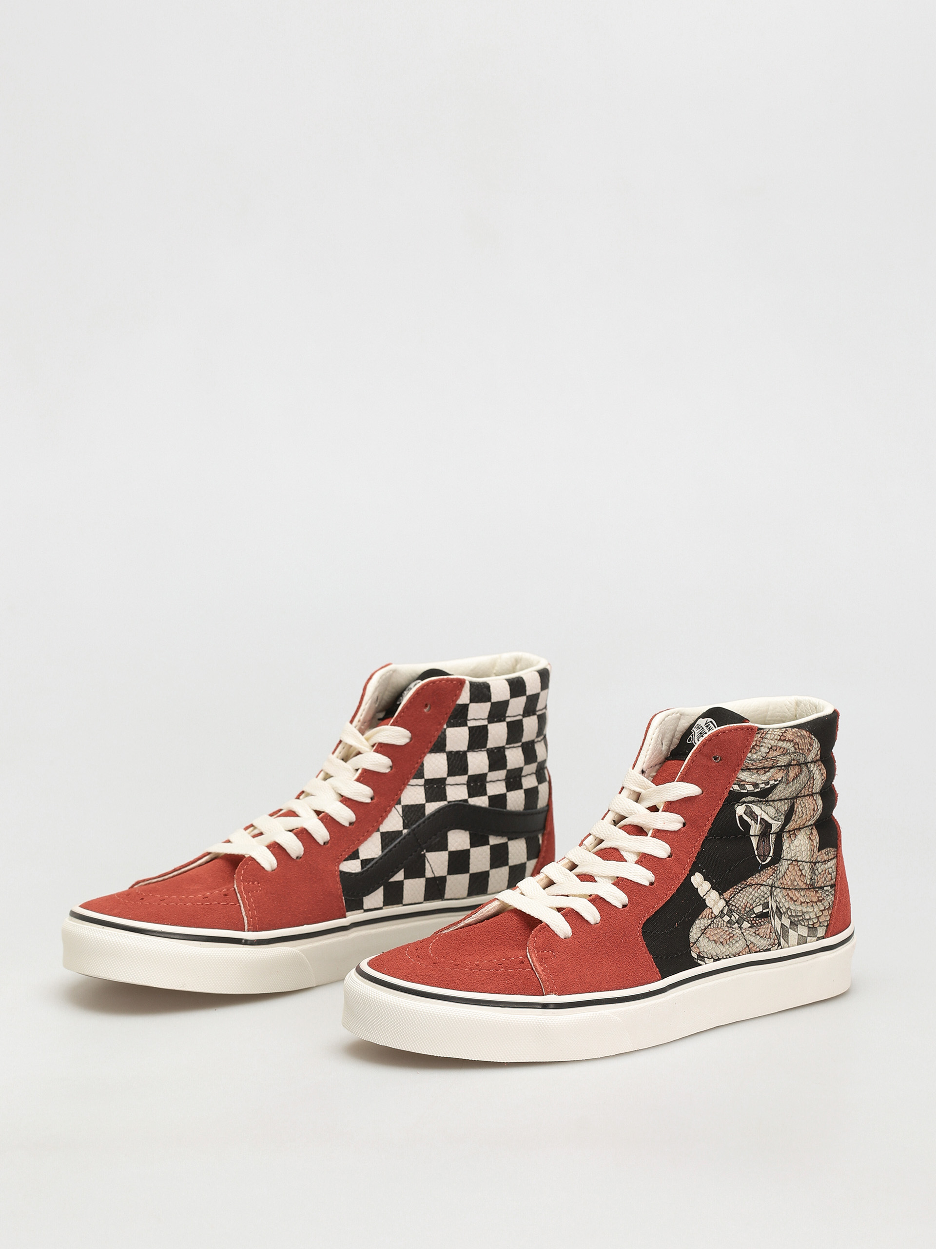 Vans Sk8 Hi Cipők (desert/snake/chili oil)