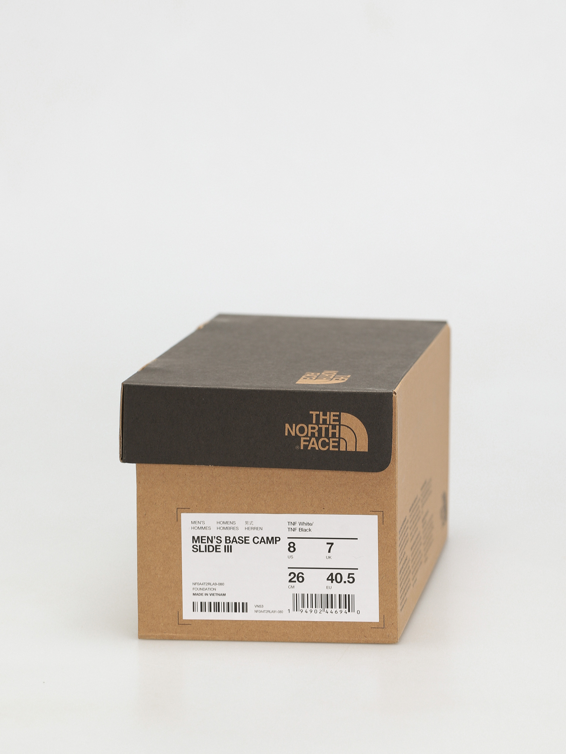 The North Face Base Camp Slide III Flip-flop papucsok (tnf white/tnf black)