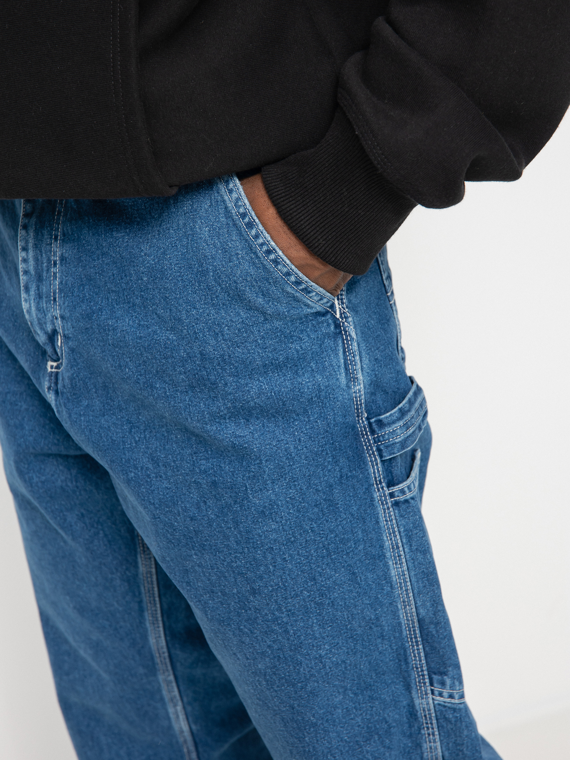 Carhartt WIP Ruck Single Knee Kisnadrág (blue)