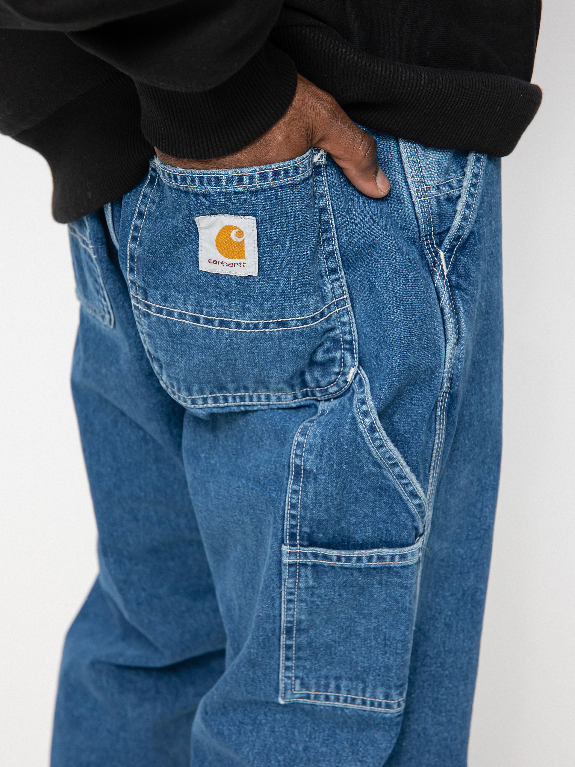 Carhartt WIP Ruck Single Knee Kisnadrág (blue)